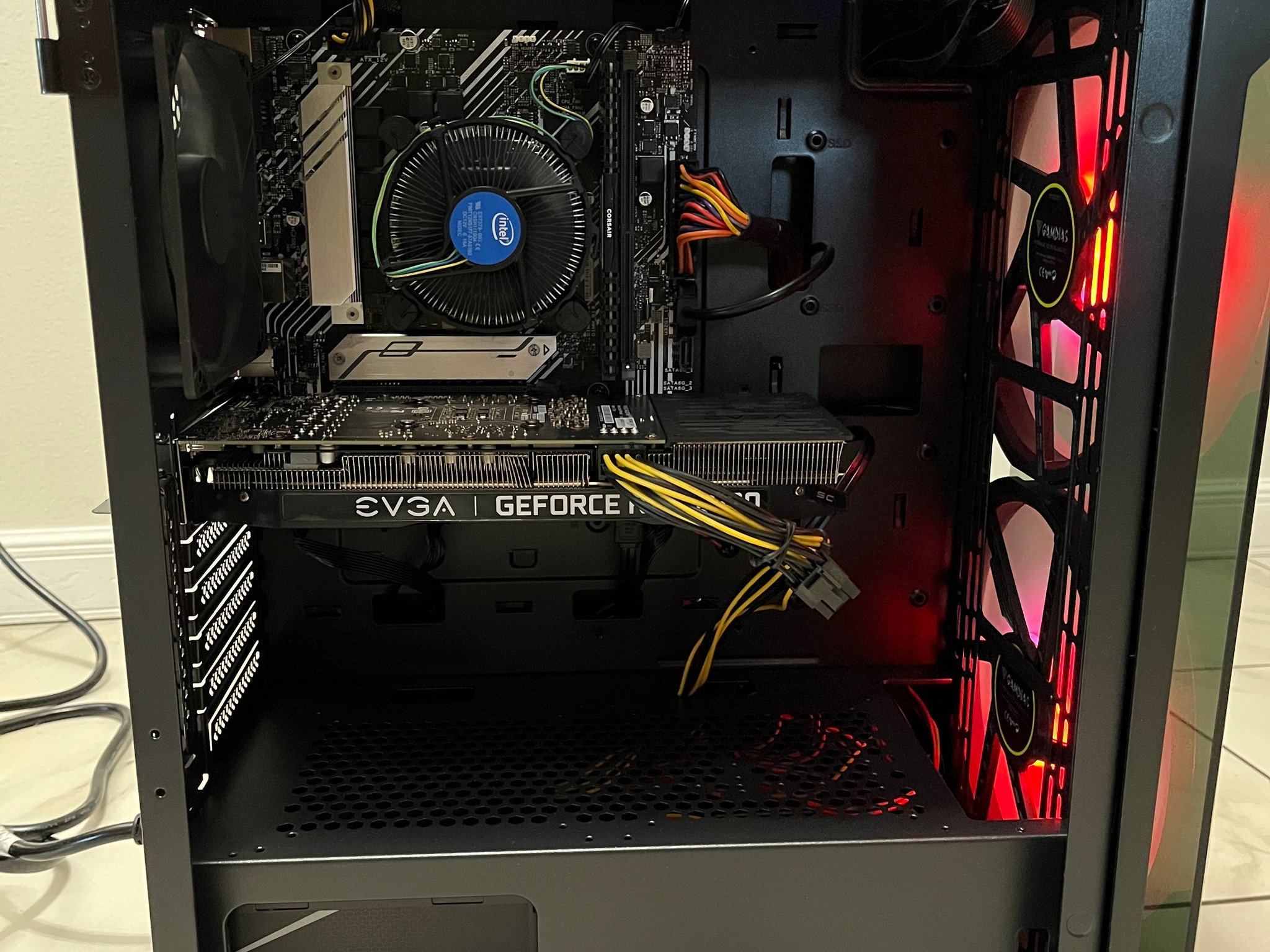 NVIDIA RTX 2060, Intel Core i3-10100, 16GB RAM, 4.2TB Storage, Gaming PC w/ Wi-Fi & BT