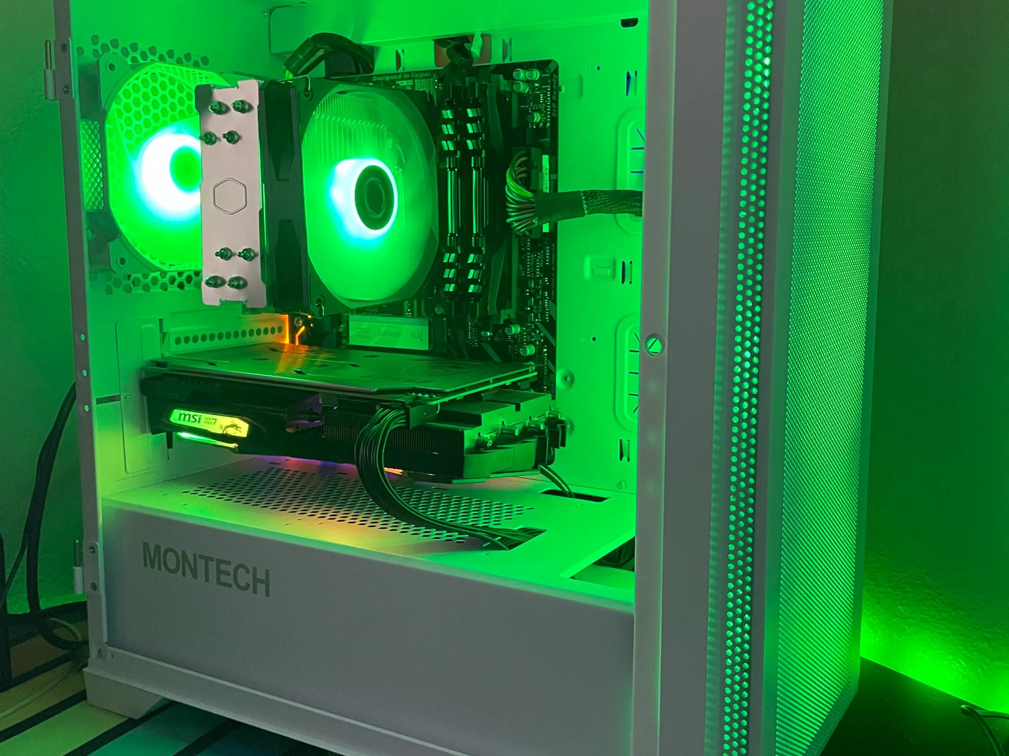 (SUMMER SALE!!)budget friendly RTX gaming pc{ryzen 3600,RTX 2060, 16gb Ram 3200mhz,1tb NVME,}