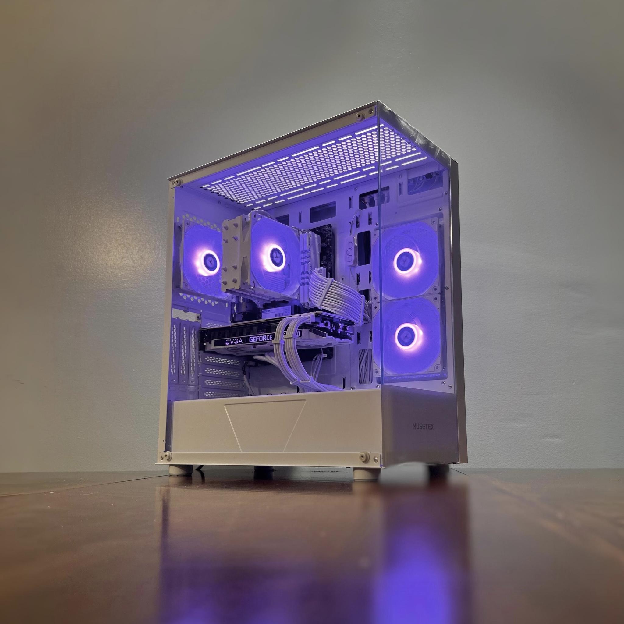 🔘⚪️ ARCTIC-HALO ⚪️🔘 GAMING PC | 1440p | RTX 2080 8GB