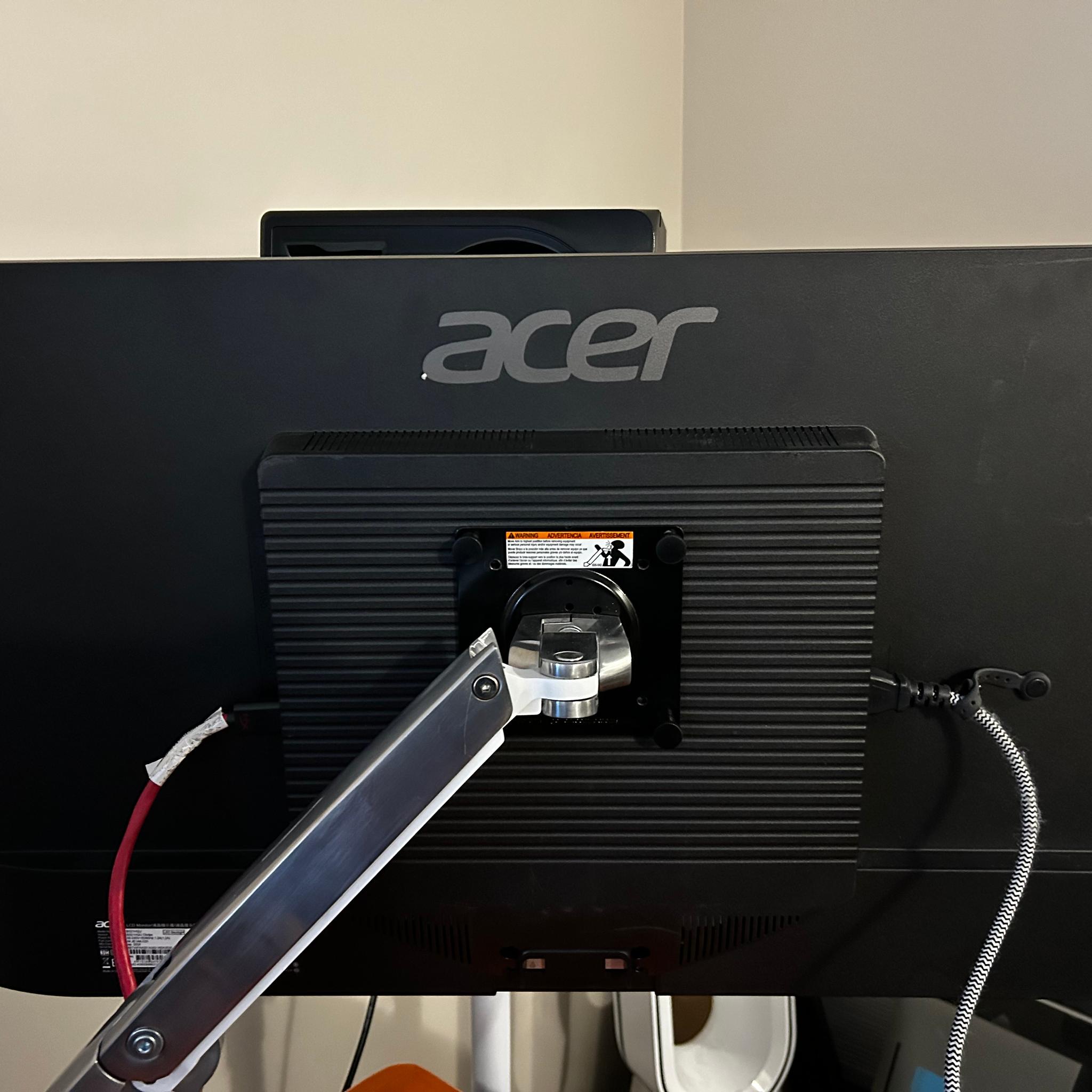 Acer 32" 2K WQHD (2560 x 1440) LED Monitor (EB321HQU Cbidpx) (See Description)