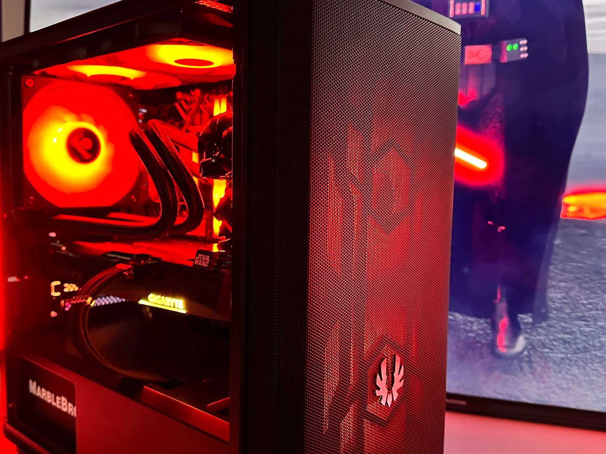 🌌🔫Darth Vader🌌🔫-Gaming PC-Nvidia RTX 3060 12GB-Intel i5 12400 6Cores-32GB DDR4 -1TB NVME