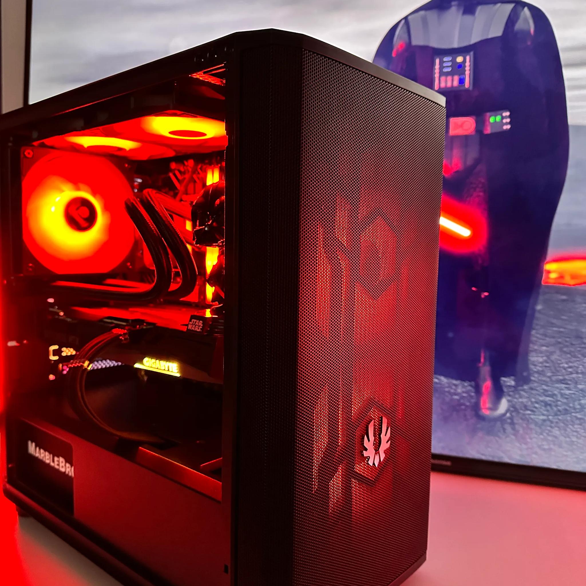 🌌🔫Darth Vader🌌🔫-Gaming PC-Nvidia RTX 3060 12GB-Intel i5 12400 6Cores-32GB DDR4 -1TB NVME