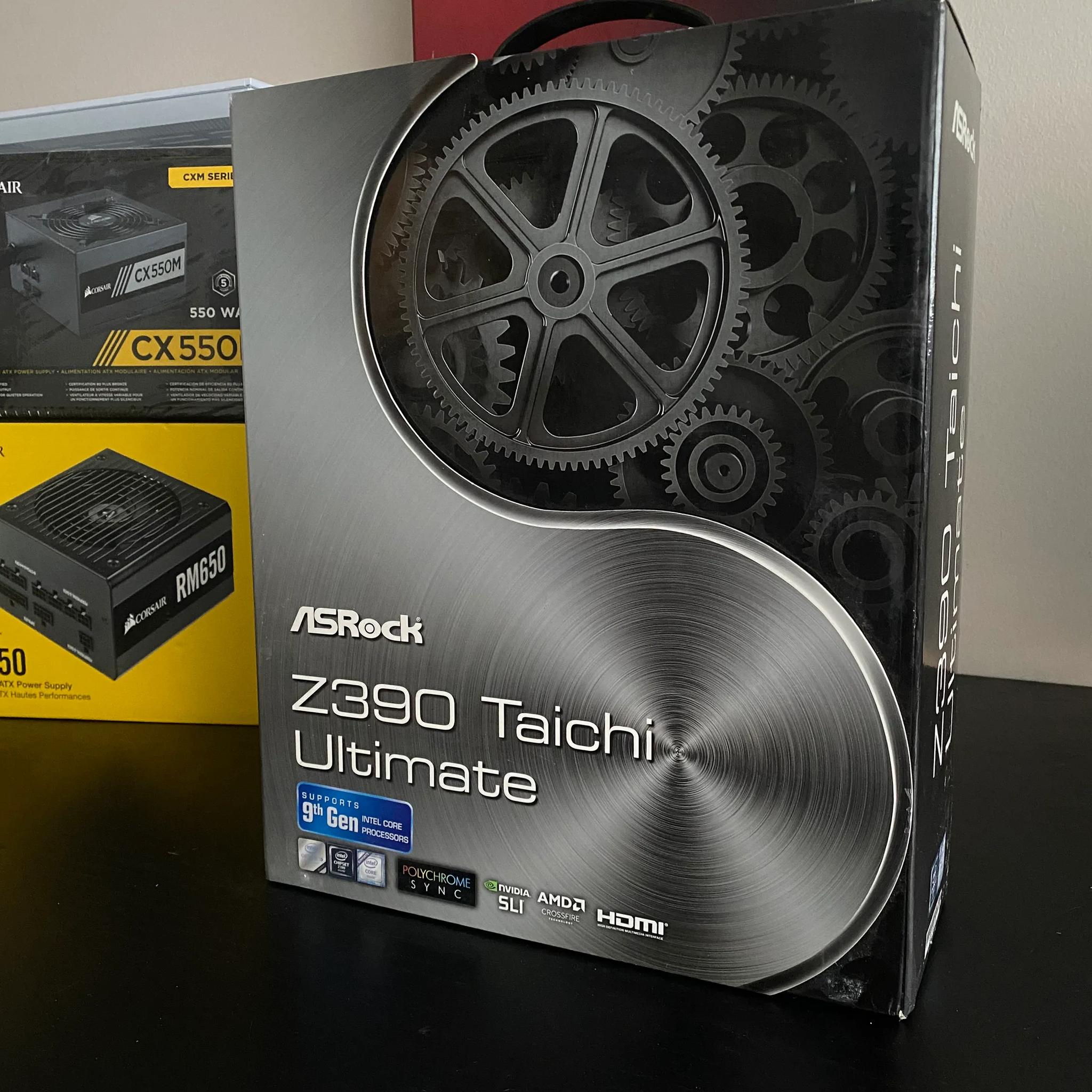 BNIB ASRock Z390 Taichi Ultimate