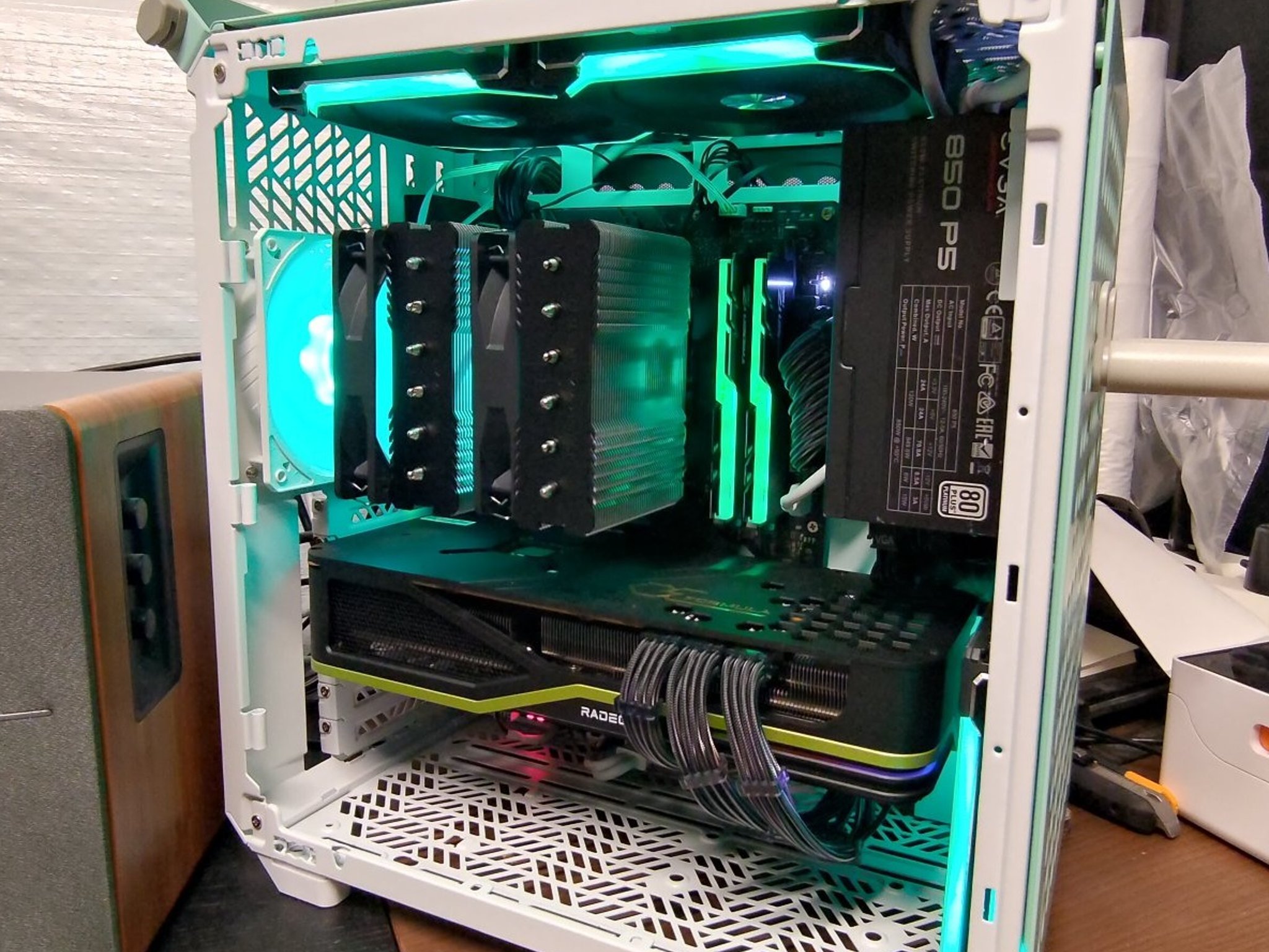 🐍The Green Meanie🐍 | Ryzen 5900X | 6950XT | 64GB DDR4 | 1TB PCIE NVME 4.0 | Lian Li Unifans