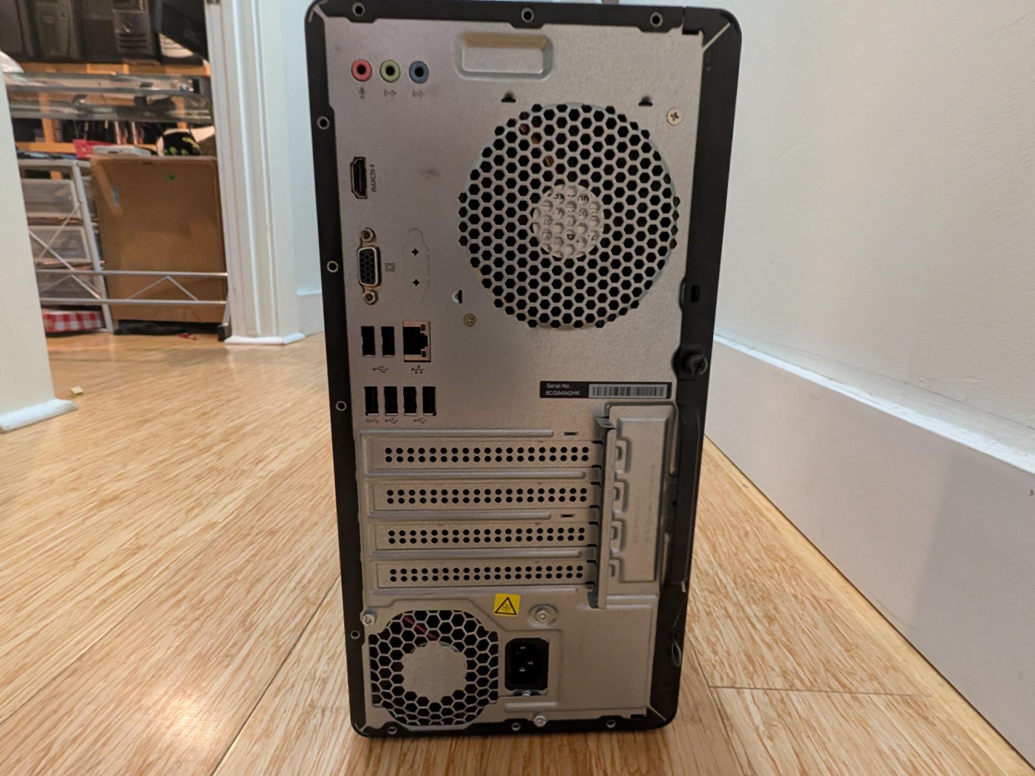 HP CPU + Mobo + PSU + Case + Cooler combo