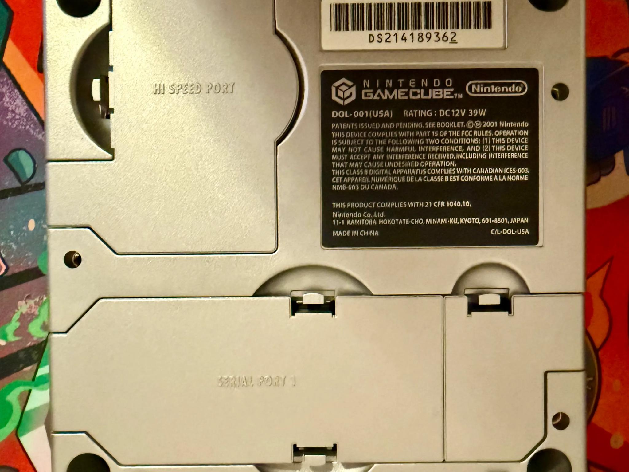 Nintendo GameCube Platinum Console (Silver)