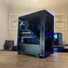 Black/Blue Gaming PC(RX 580 8GB +  RYZEN 3 1200)