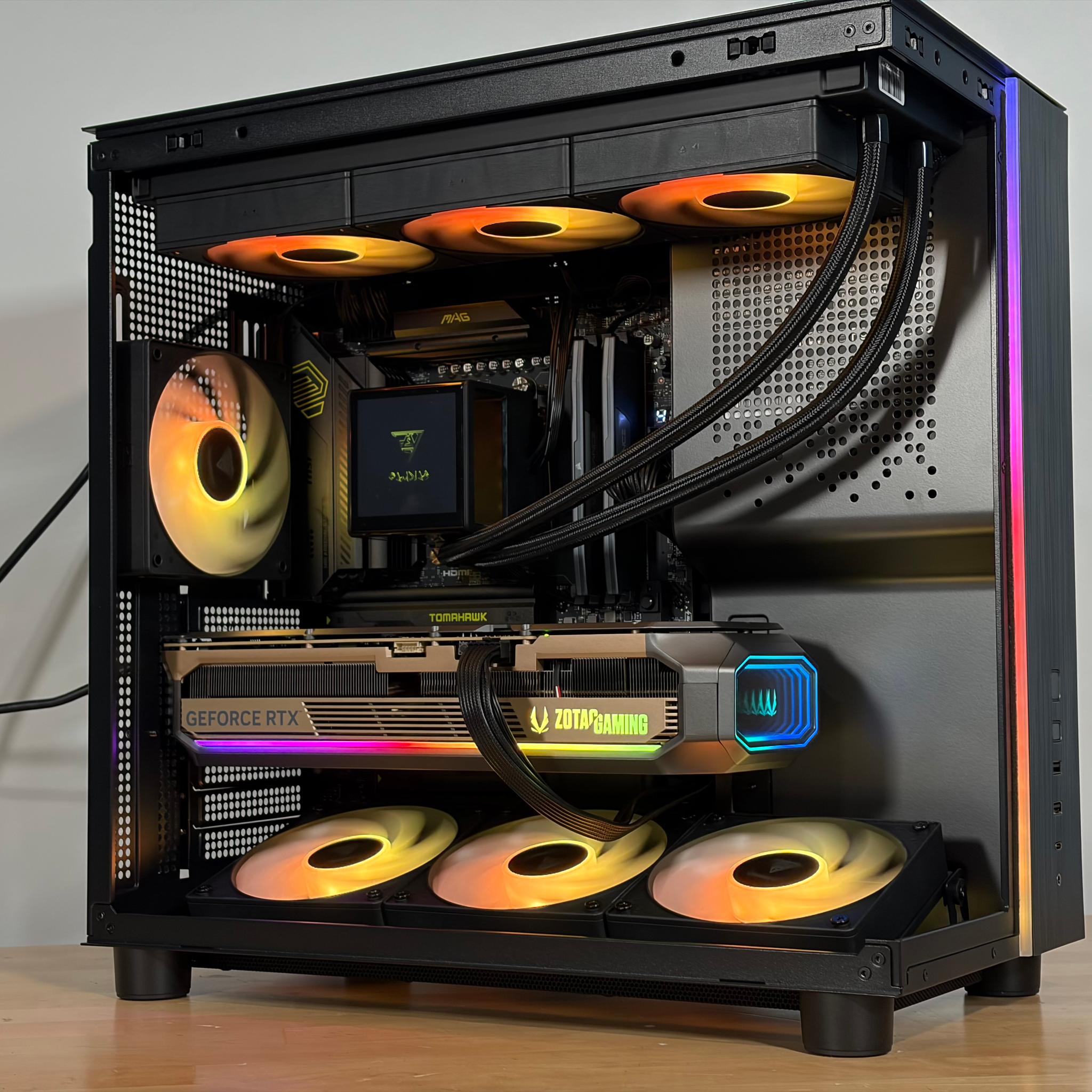 RTX 5090 Ryzen 9 9950x3d Flagship Gaming PC