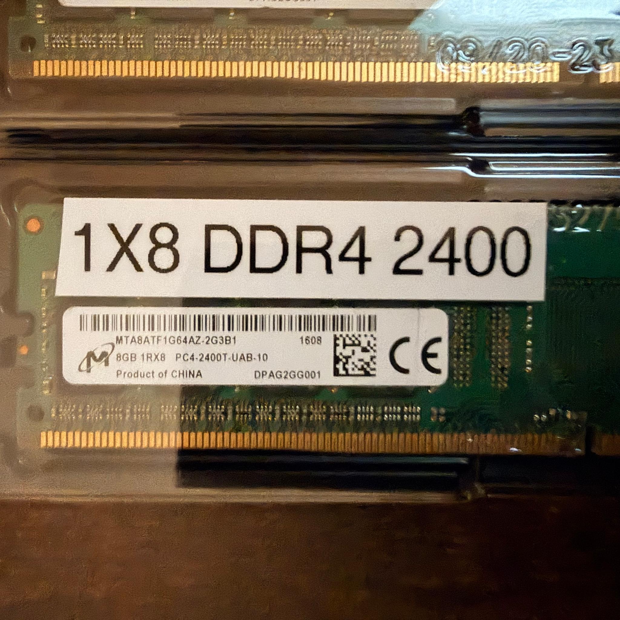 (USED) Micron DDR4 2400MT/S 32GB (4x8GB)