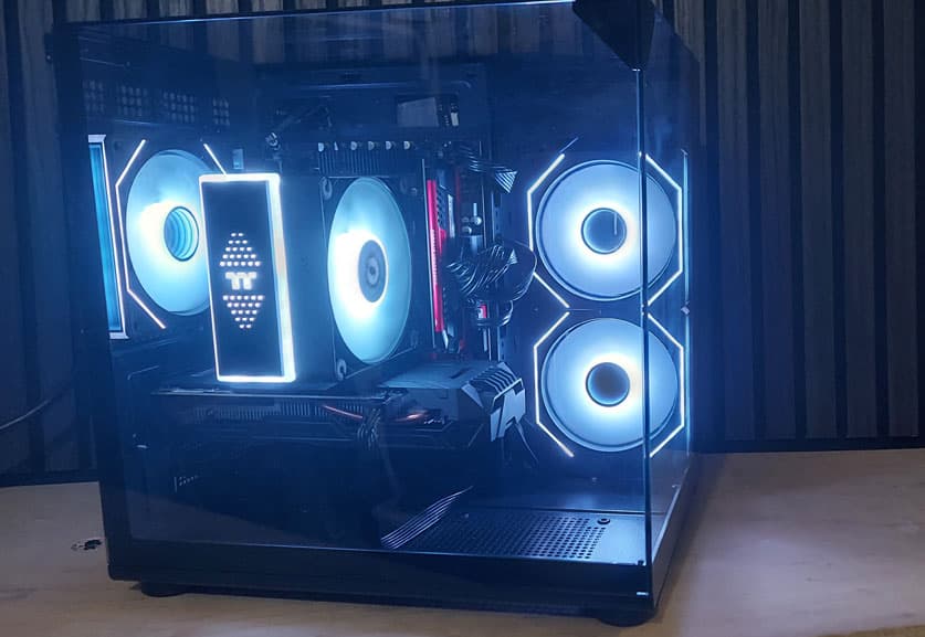 Intel Sledgehammer 8-Core/16-Thread PC | GTX 1060 | 32GB RAM | 1.25 TB | RGB Penthouse Glass Case