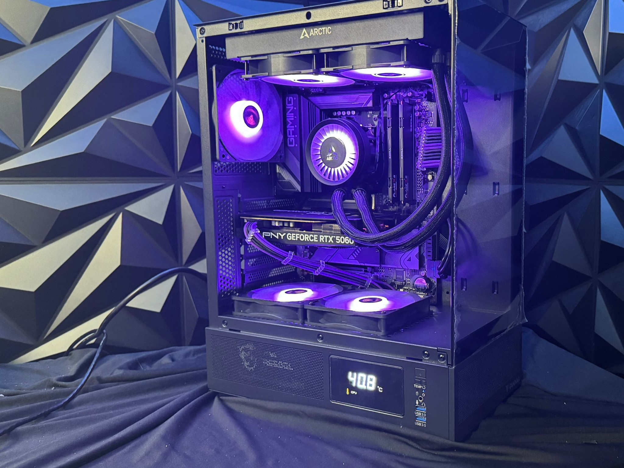 🎭 Purple Rain 🌧️💜 Ryzen 5 9600X| RTX 5060|  32 GB DDR5| 2 TB NVMe