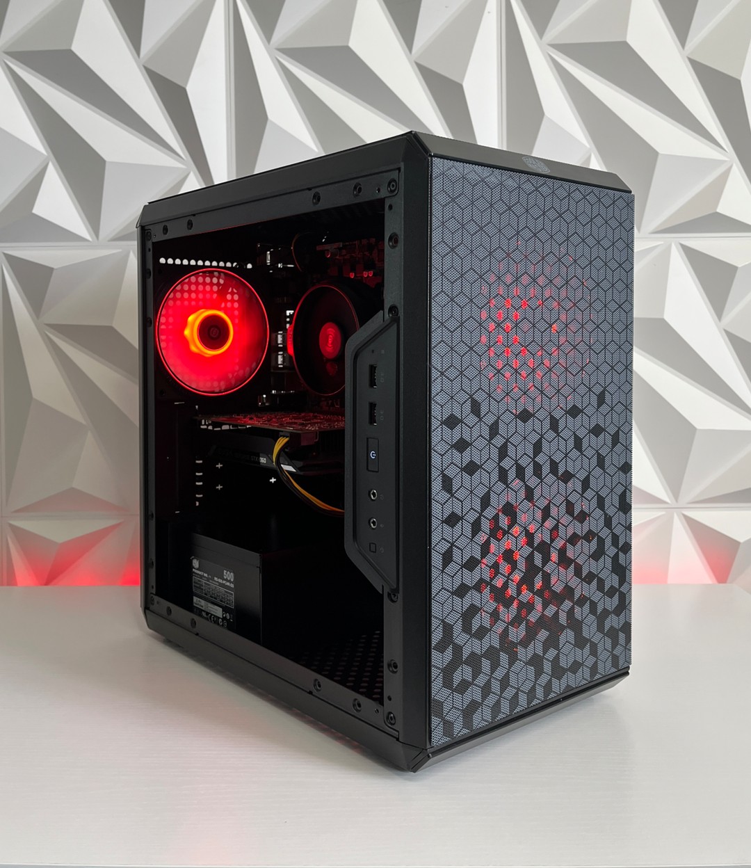 【ゲーミングPC】i7-2600K/GTX1060/256GB SSD/16GB/WiFi GTX 1060 6GB, Ryzen 5 2600X, 16GB RAM | Black RGB Gaming Computer