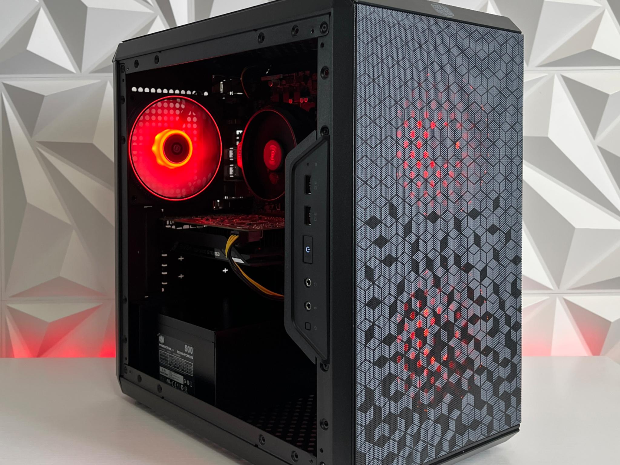 GTX 1060 6GB, Ryzen 5 2600X, 16GB RAM | Black RGB Gaming Computer/PC