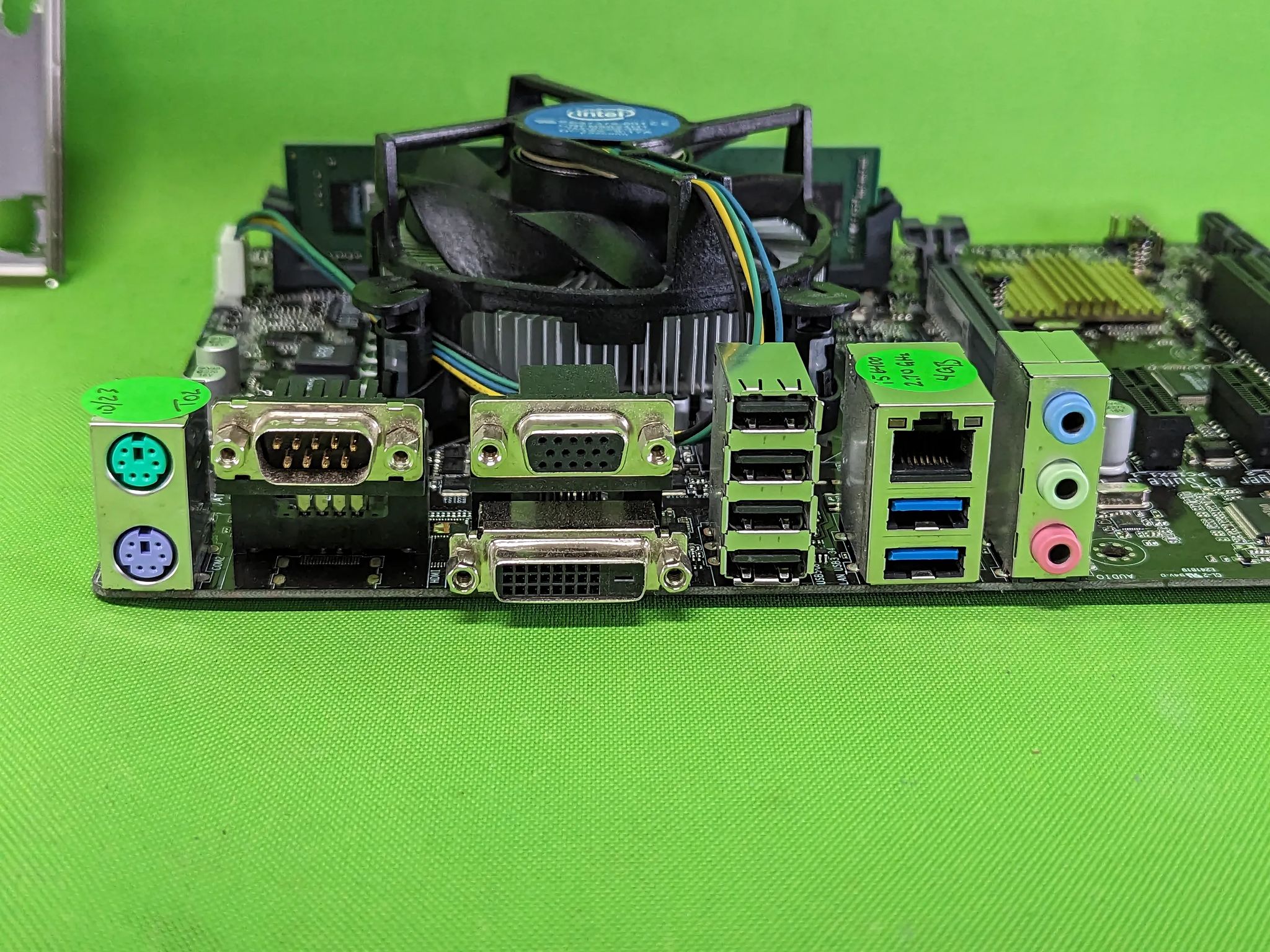 Intel Core i5-6400 + 4GB RAM + mATX Motherboard Asus H110M-C Combo + IO Shield