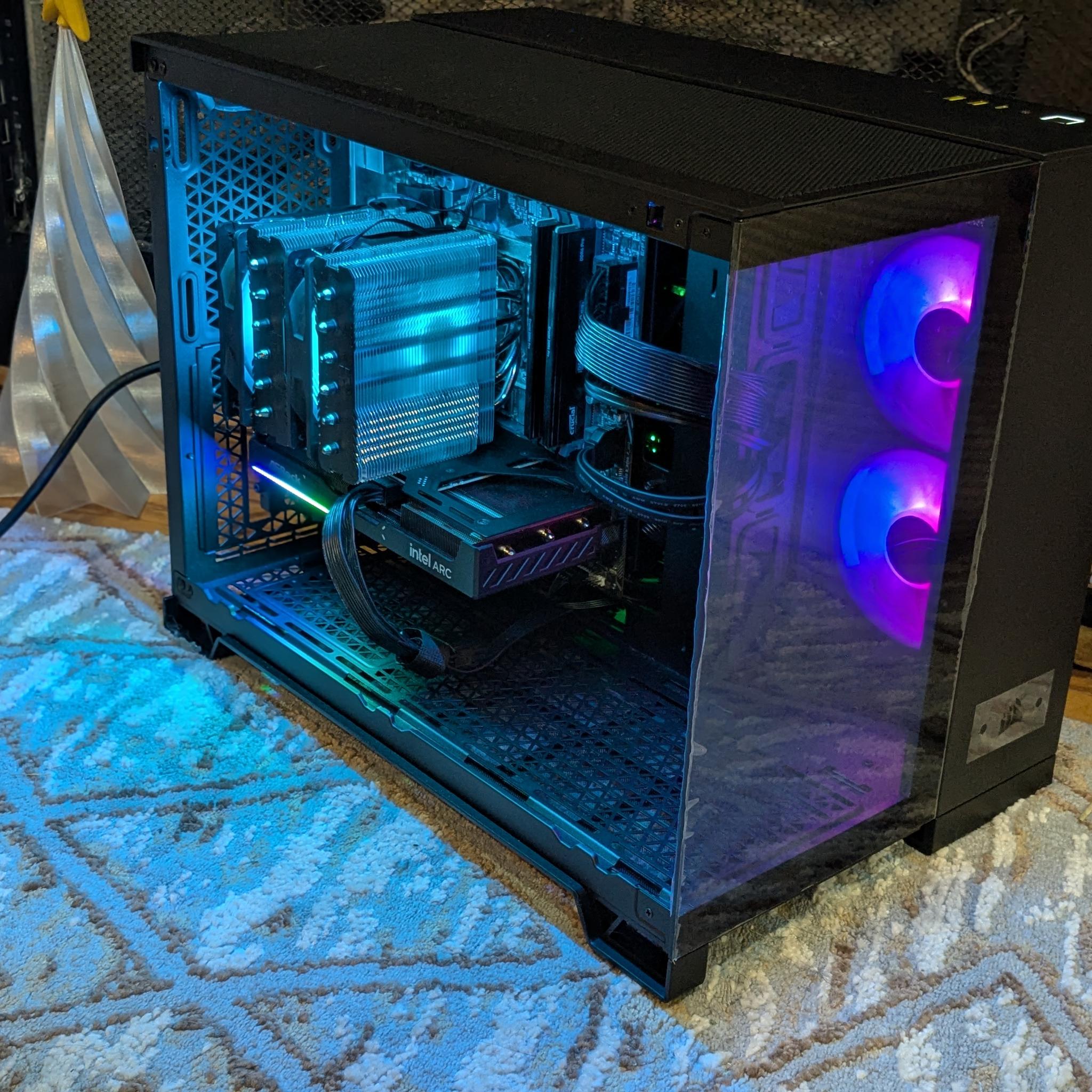 200 FPS Fortnite | i7-10700F, Intel Arc B580 12GB, 32GB RAM, 1TB NVME SSD, 1.5TB HDD, Win11, WiFi
