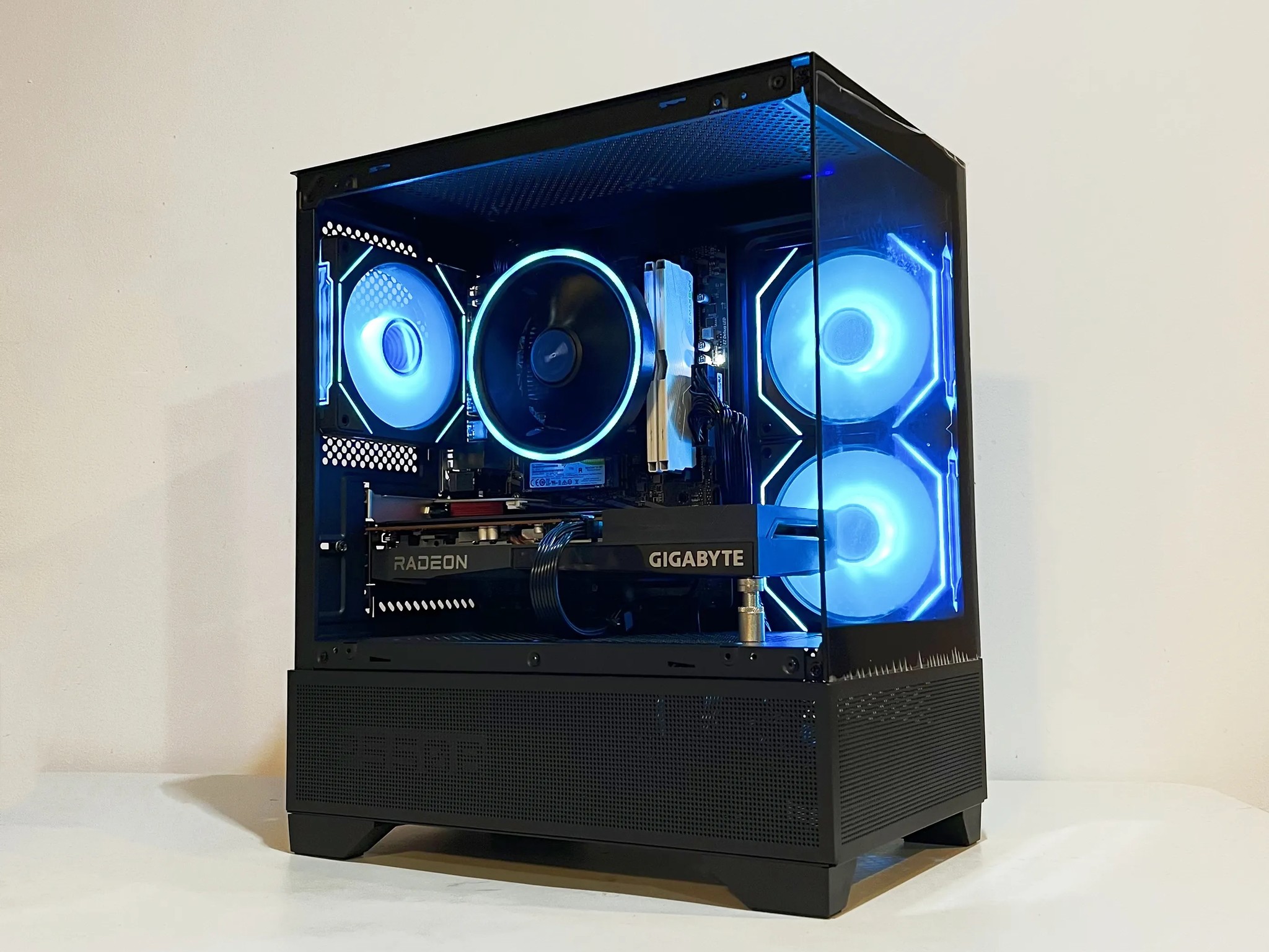 🔥SALE🔥 R5-5600|RX 6600|32GB RAM|1TB M.2||WIFI|ARGB Fans| -DepxTech Pre-Built PC
