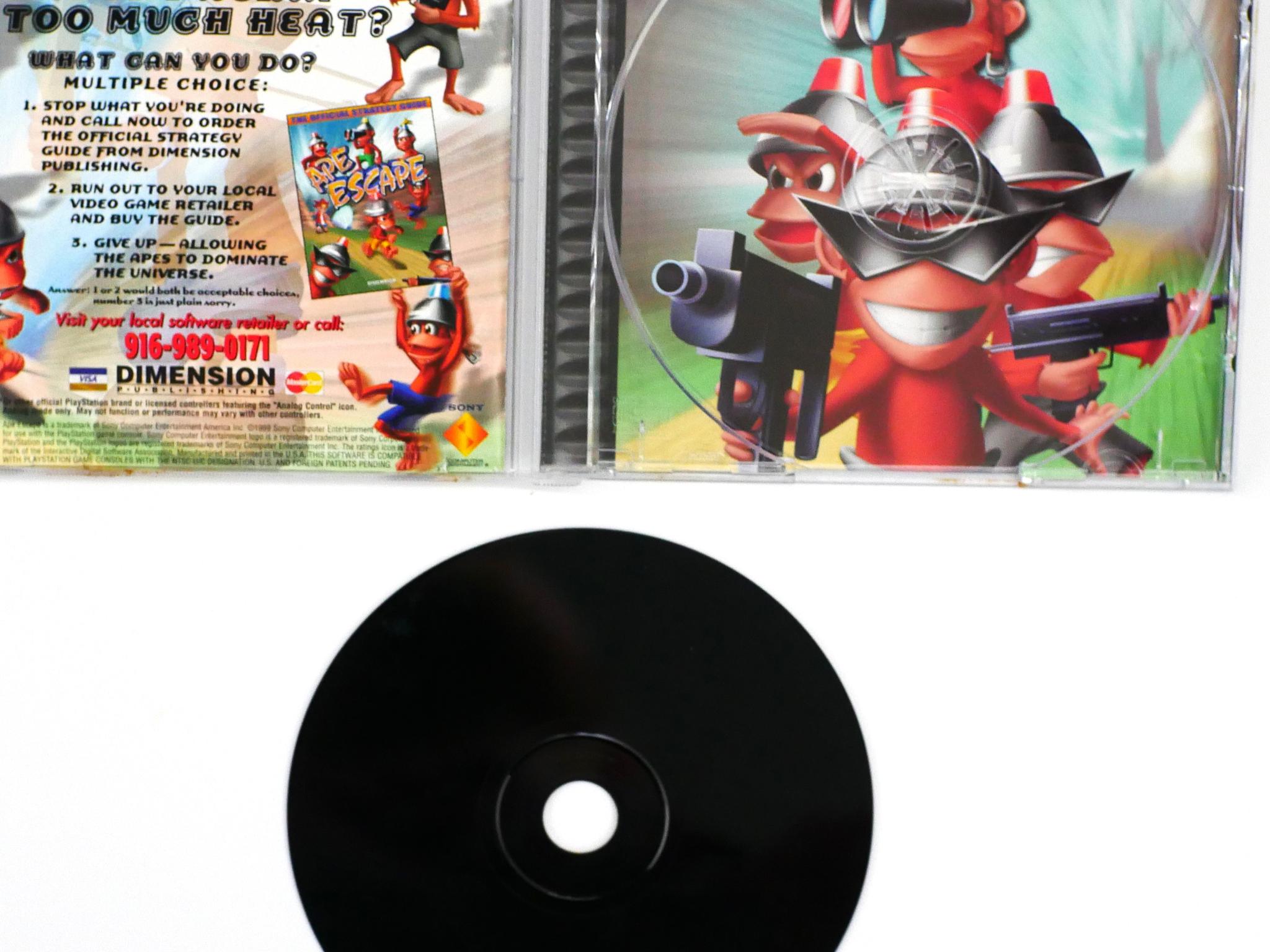 Final Fantasy Tactics, APE Escape, Monkey Hero PlayStation one game Bundle