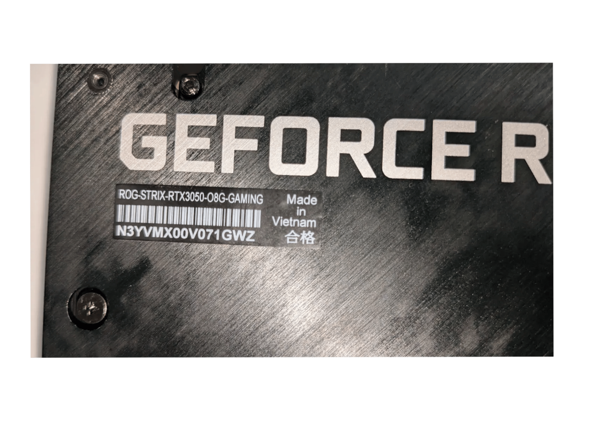 ASUS ROG-STRIX-RTX3050-O8G-GAMING OC GeForce RTX 3050 8GB Graphics