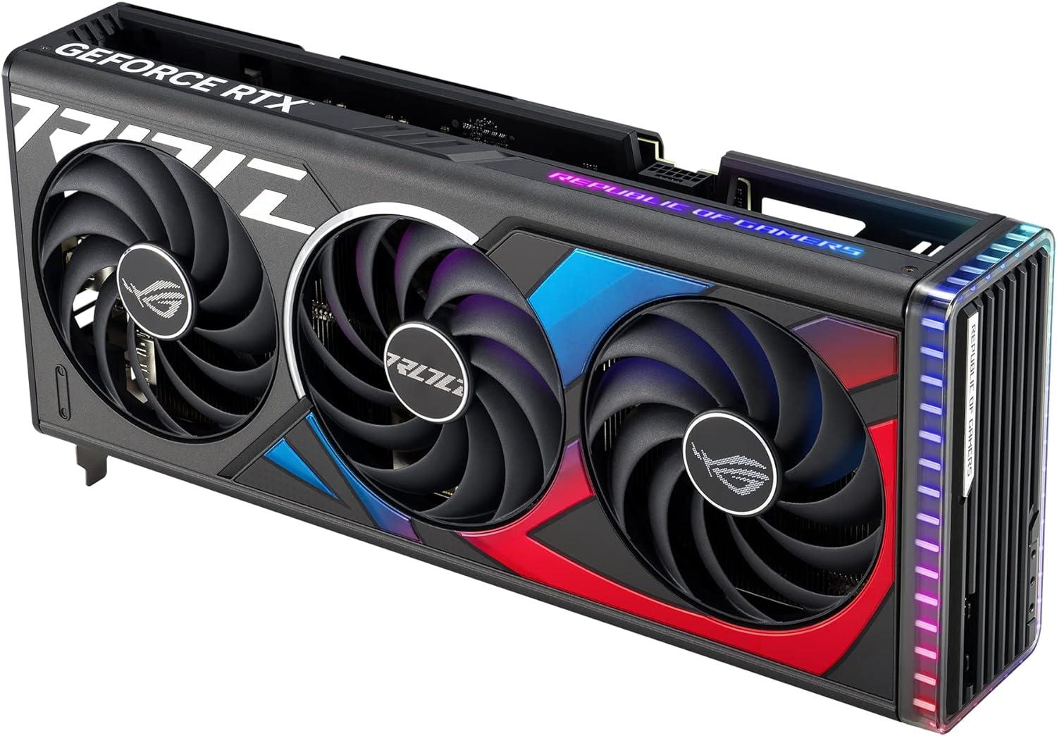 ASUS GeForce RTX 4070 Ti 12GB STRIX OC GDDR6X Video Graphics Card GPU