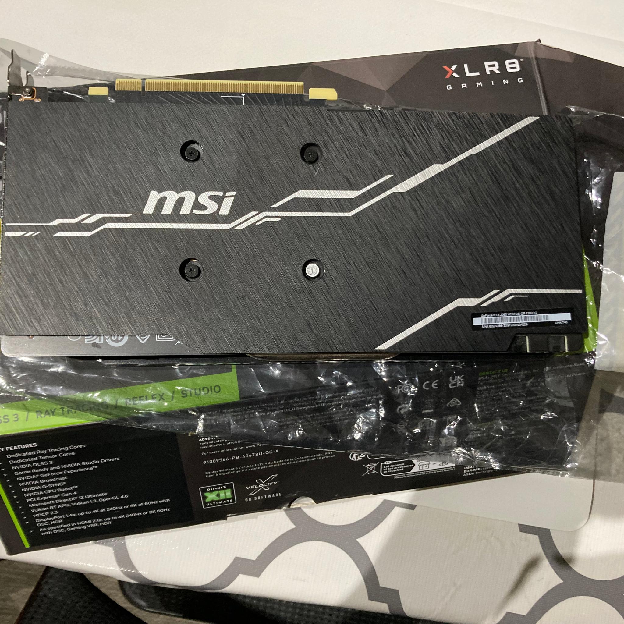 MSI RTX 2060 12GB Ventus GP – Good Condition, Fully Working