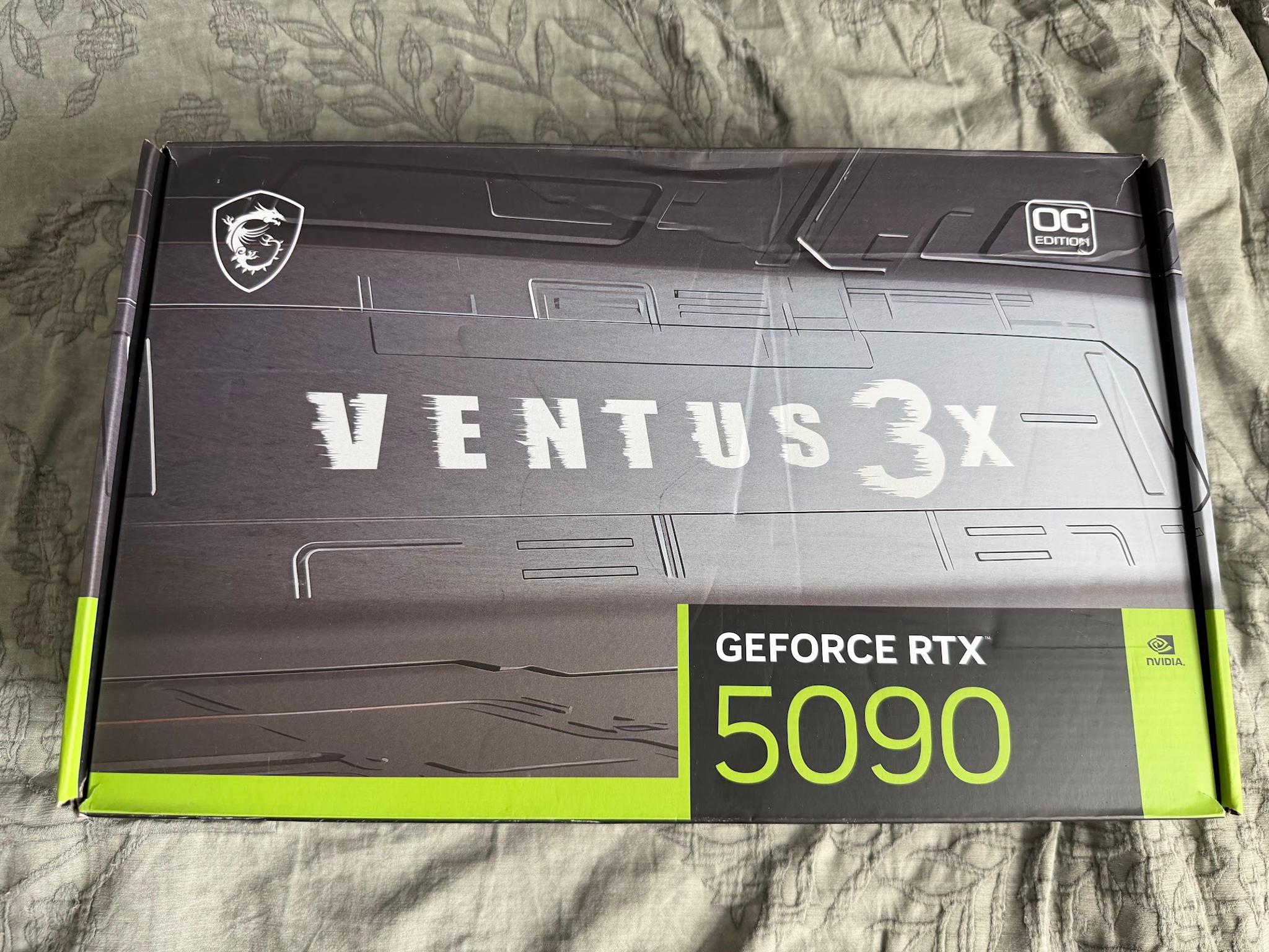 MSI GeForce RTX 5090 32G VENTUS 3X OC