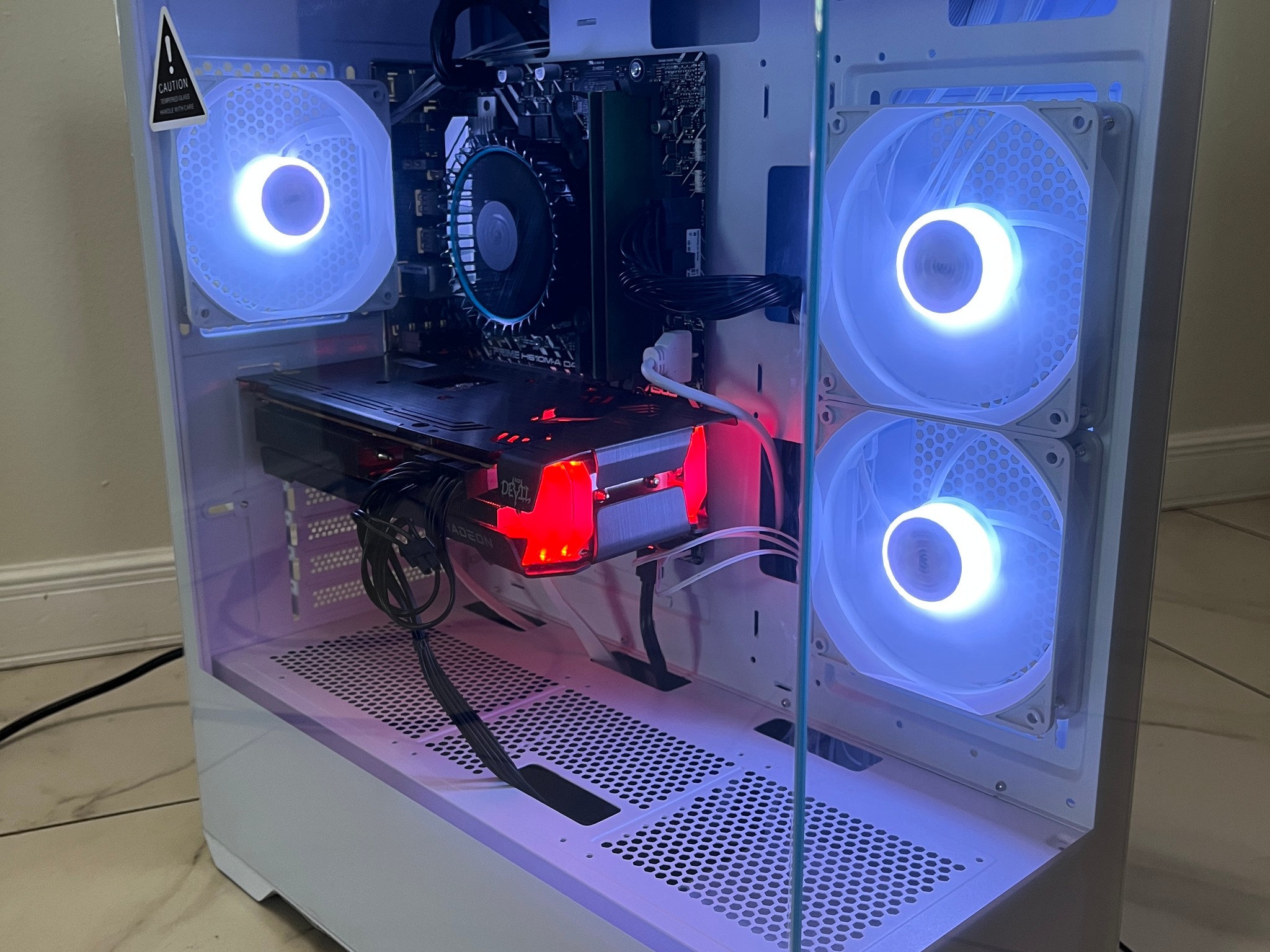 AMD RX 6600 XT, Intel Core i3-12100, 16GB RAM, 512GB SSD, High FPS Gaming PC w/ Wi-Fi & BT