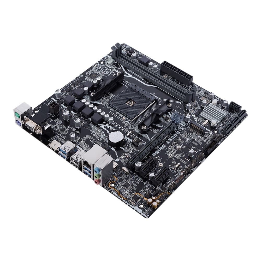 ASUS PRIME A320M-K AMD Socket A320 AM4 MicroATX M.2 Desktop Motherboard A