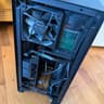 NZXT H1 V1 - Mini-ITX SFF Case (White/Black) with 650W PSU & 140mm AIO
