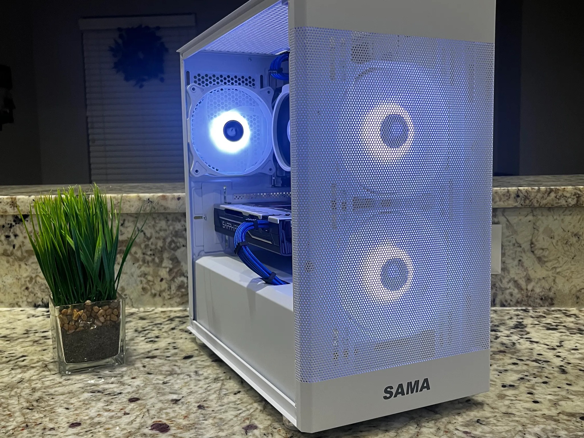 🖥🖱️White Gaming PC||AMD Ryzen 5 2600||Sapphire PULSE Radeon RX 580 8 GB||512 GB NVME🎮🕹️👾