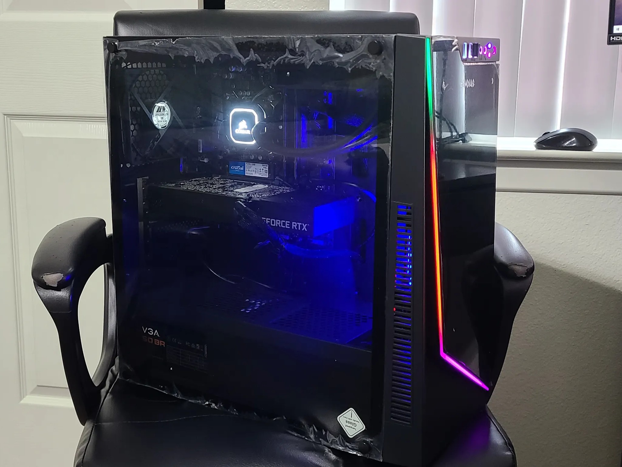 Custom Water Cooled Gaming PC  (10th Gen I5 & RTX 2060 Super)