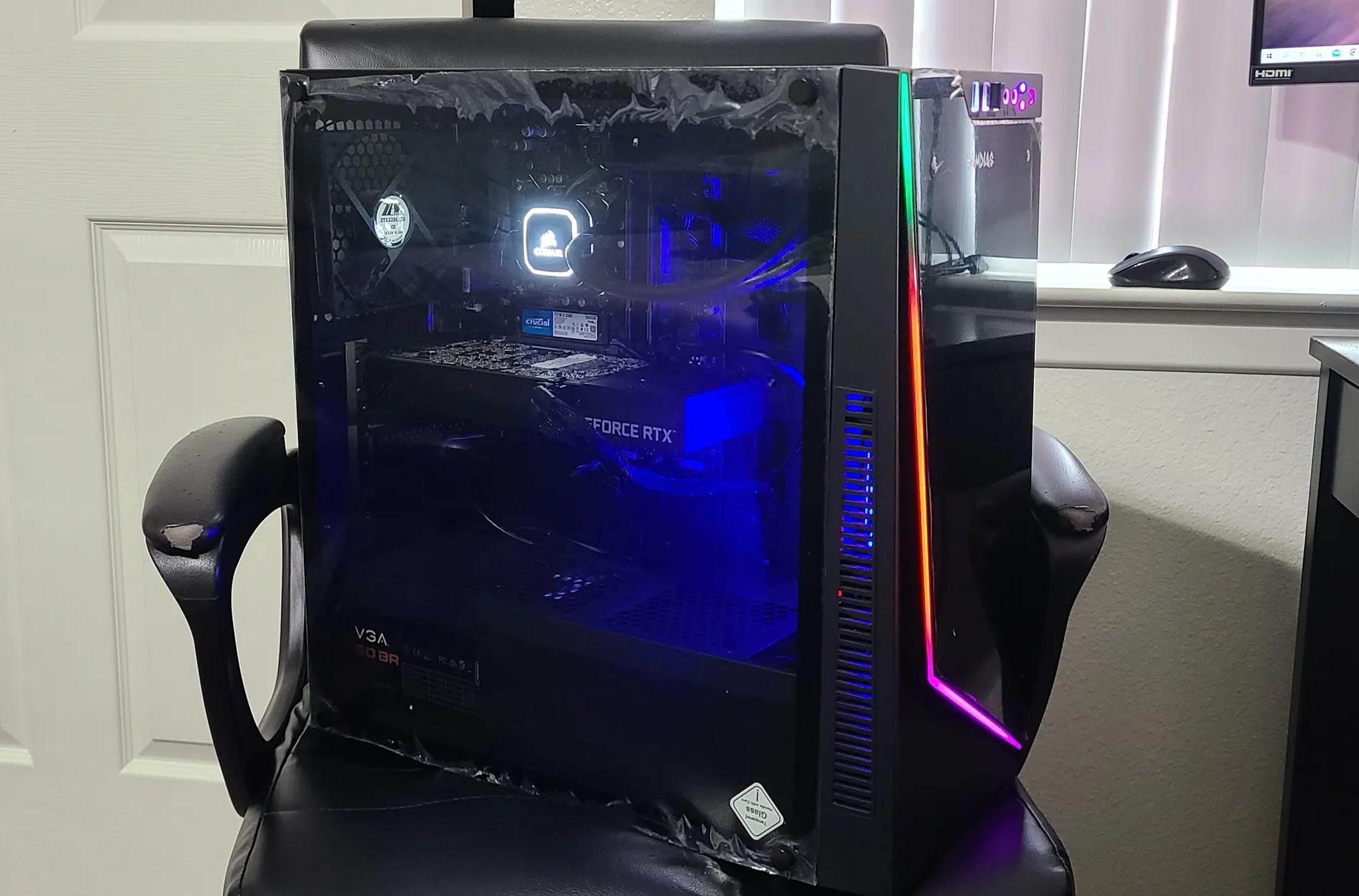 Custom Water Cooled Gaming PC  (10th Gen I5 & RTX 2060 Super)