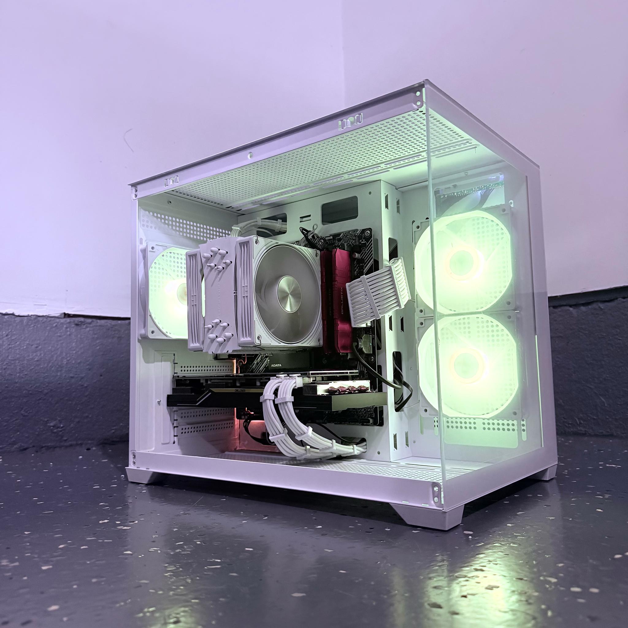 ⚪️"Lunar Frost"❄️ | 1080p Gaming | Ryzen 7 3700X | RX 5700XT 8GB | 16B Ram | 1TB SSD | Free Shipping