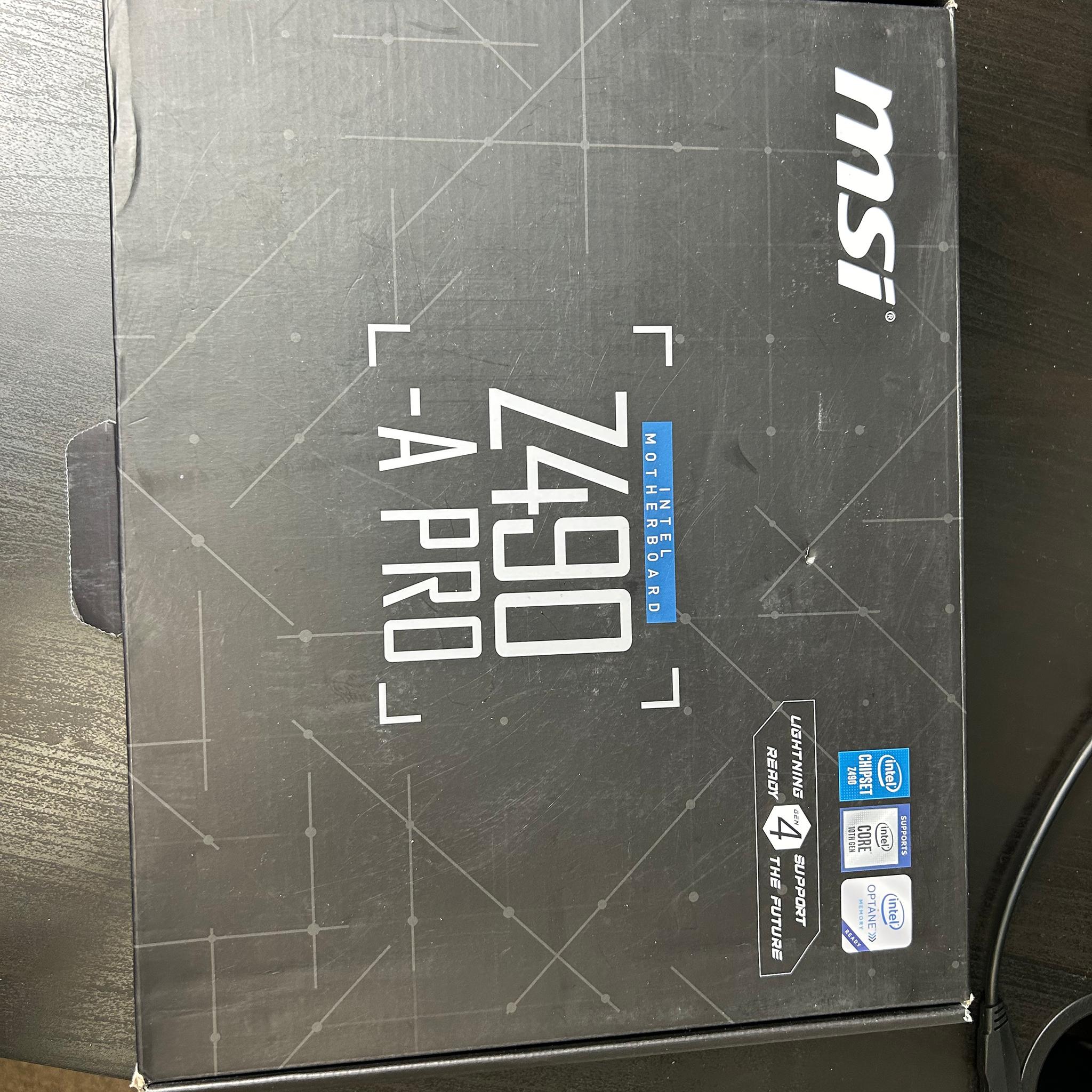 MSI Z490 A Pro Intel ATX Motherboard