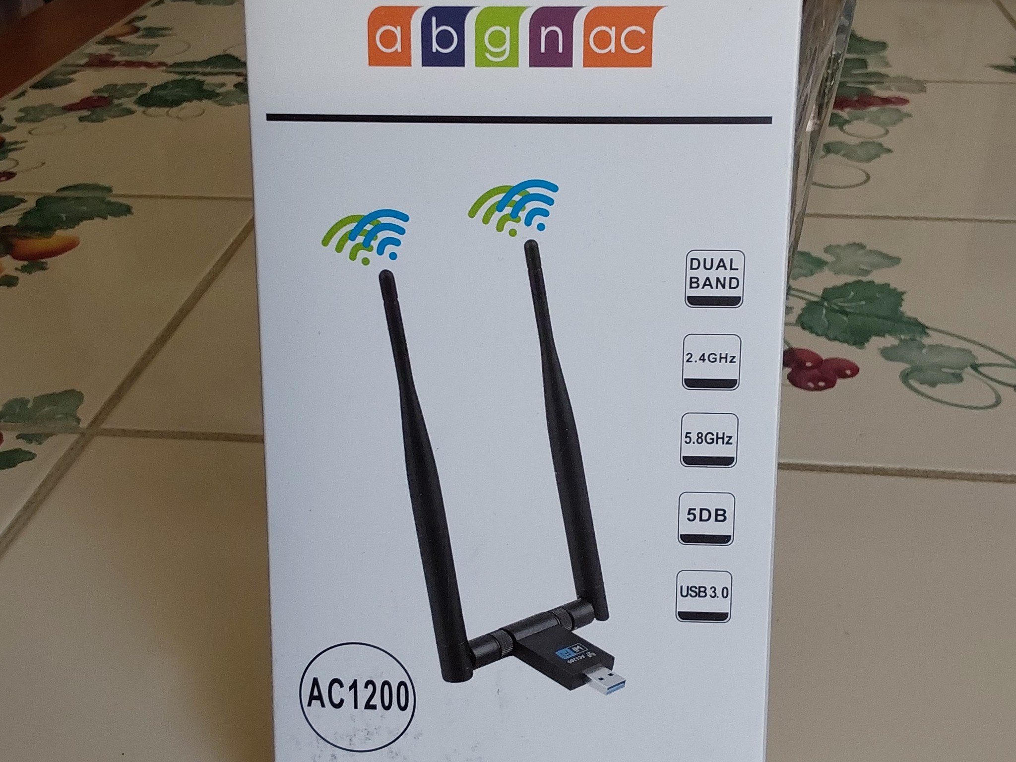 Wireless USB 3.0 Wifi Adapter, 1200Mbps High Power AC1200 Dual Band