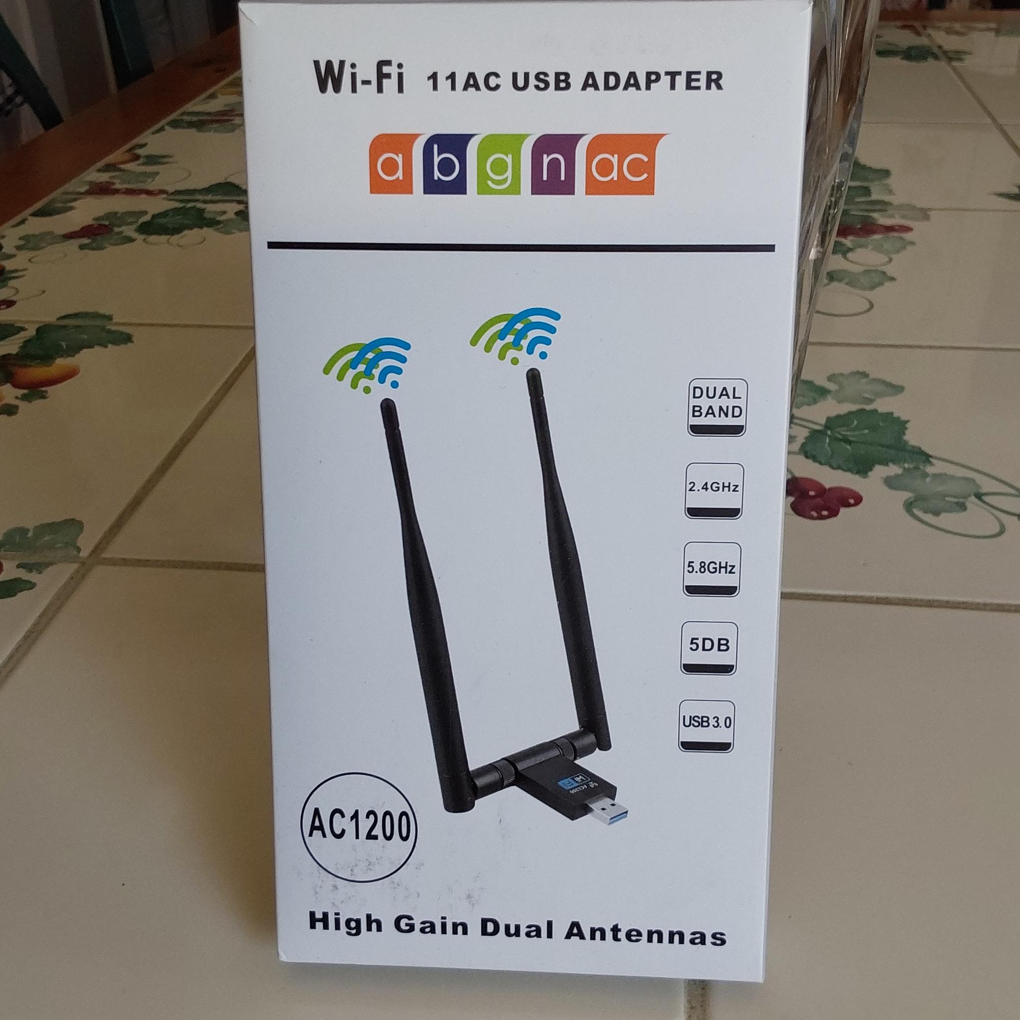 Wireless USB 3.0 Wifi Adapter, 1200Mbps High Power AC1200 Dual Band
