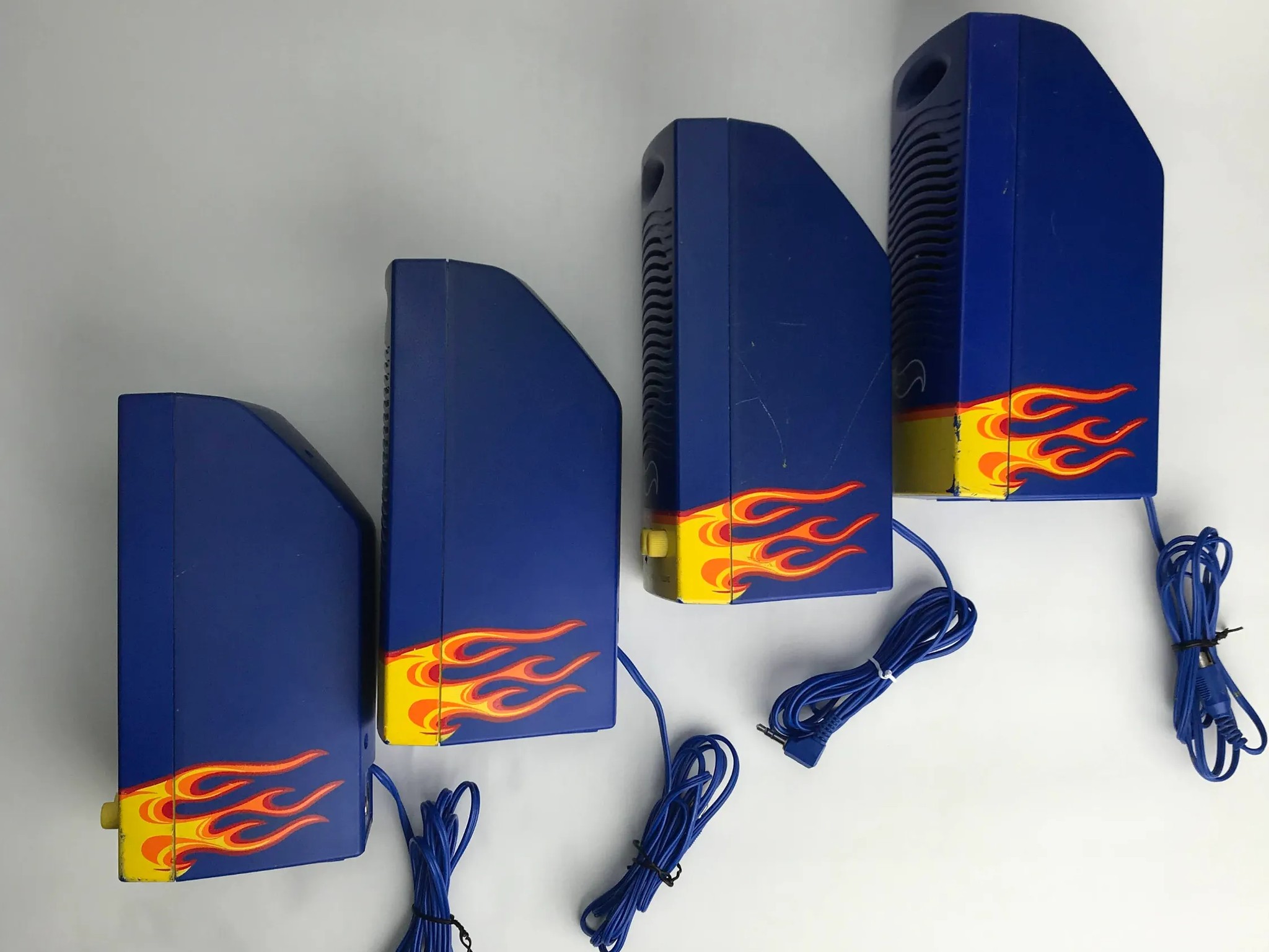 2 pairs! Vintage Hot Wheels Speakers | Patriot Computers EHC333P |