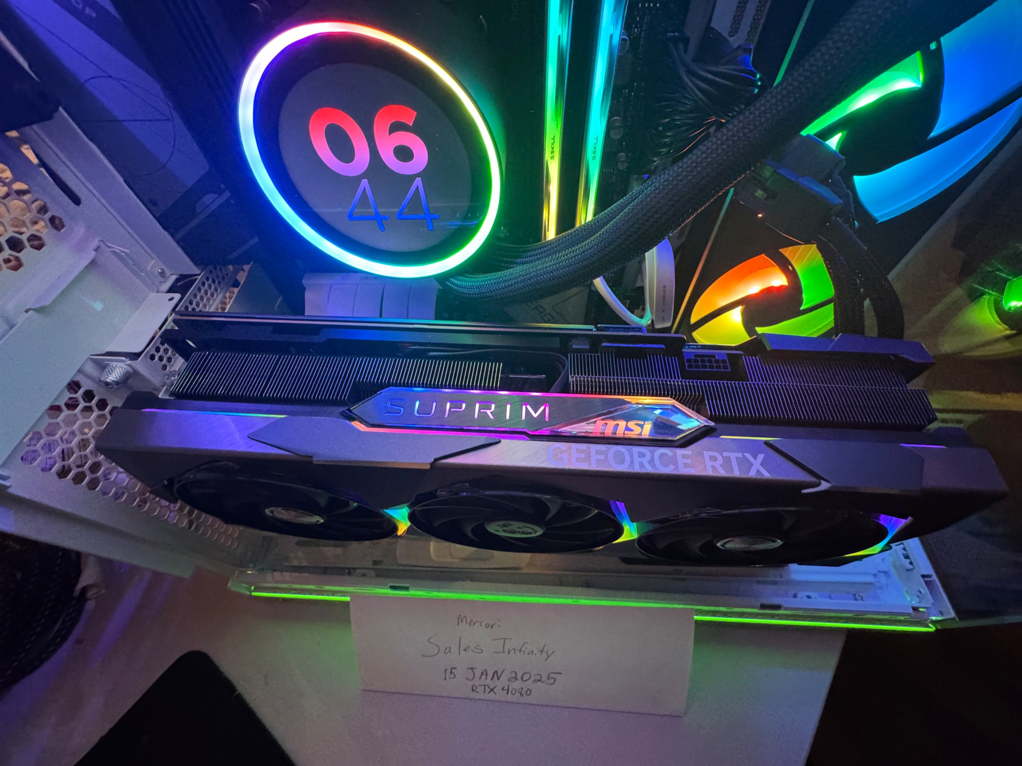 RTX 4080 MSI SUPREME X !!!
