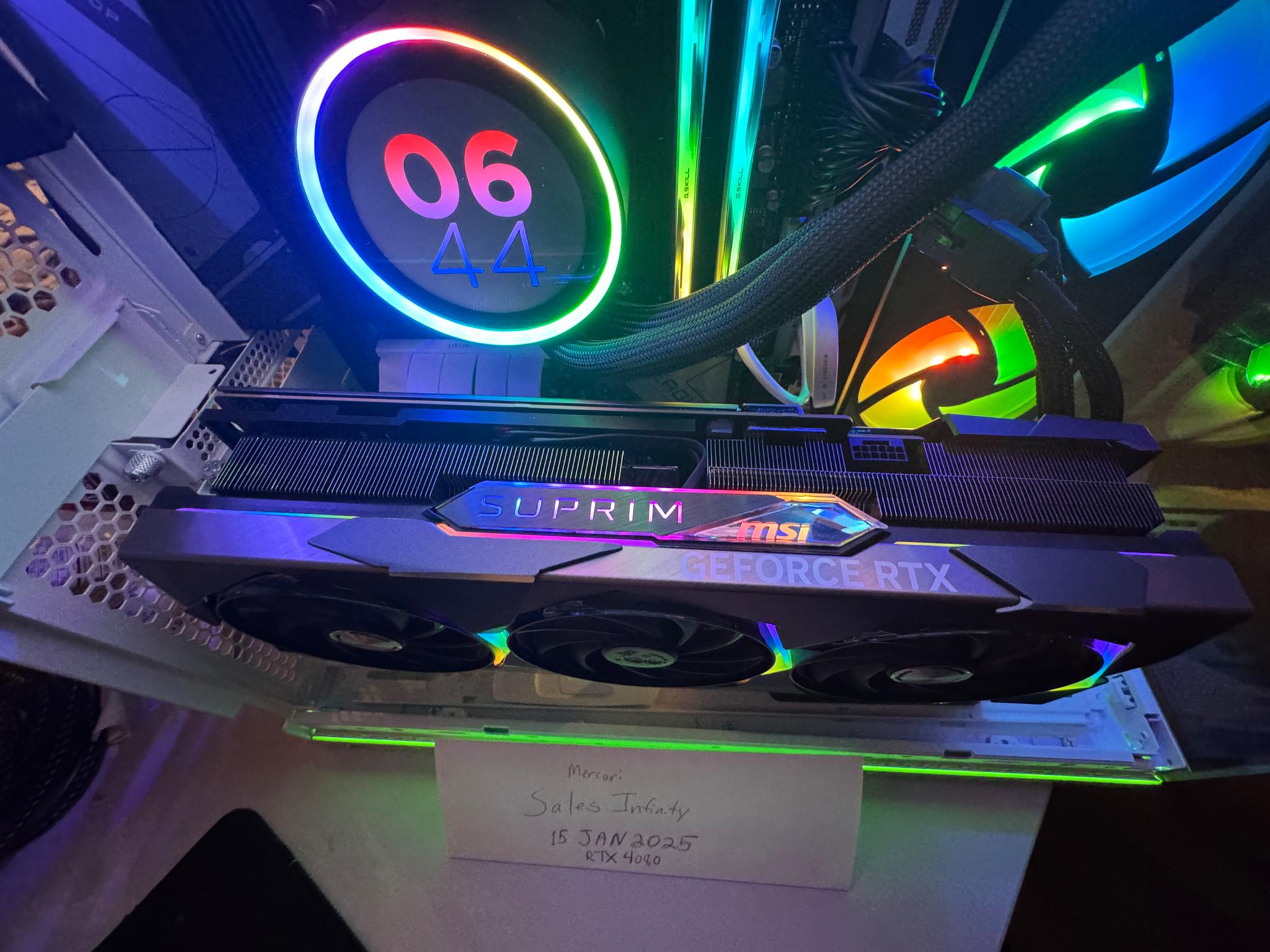 RTX 4080 MSI SUPREME X !!!