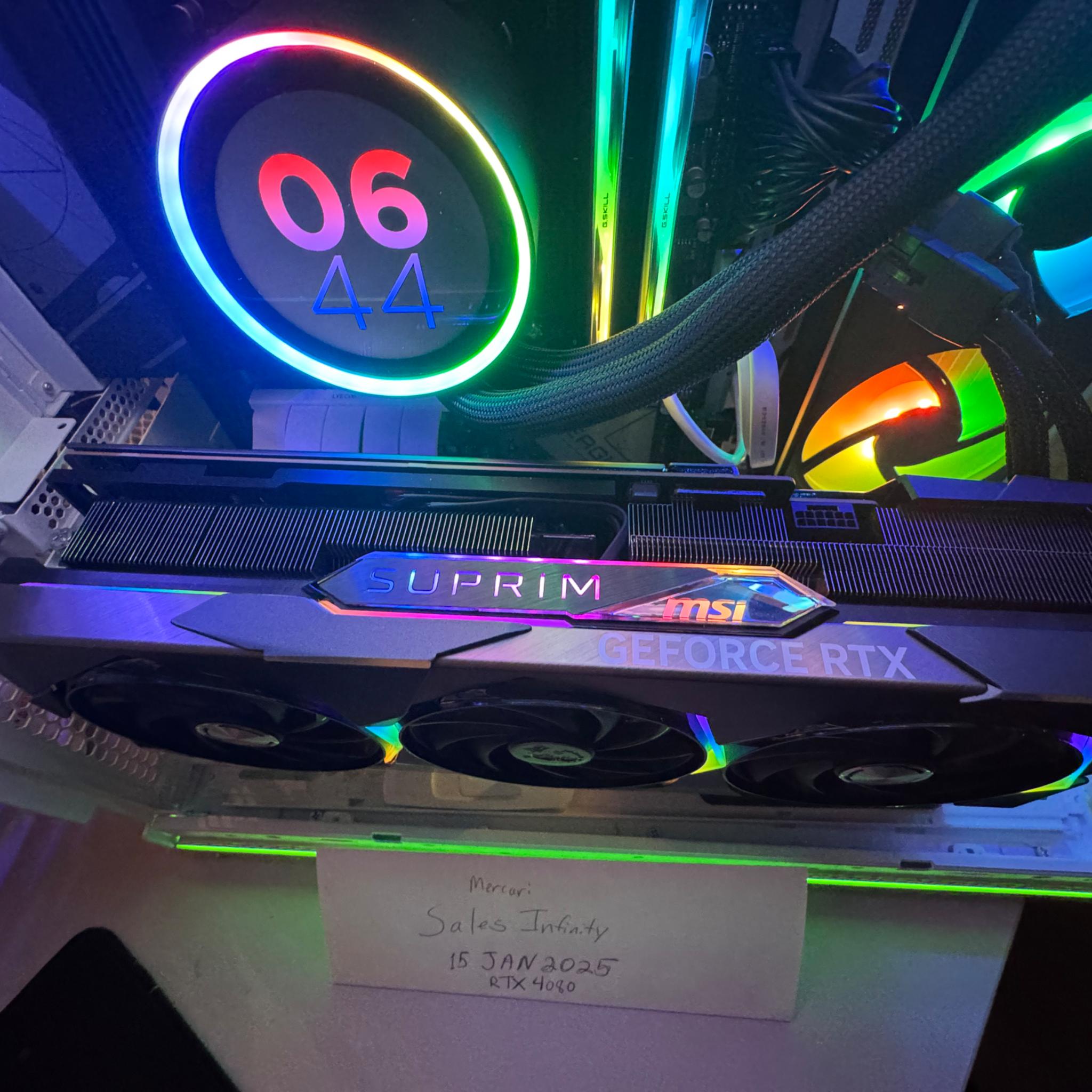 RTX 4080 MSI SUPREME X !!!