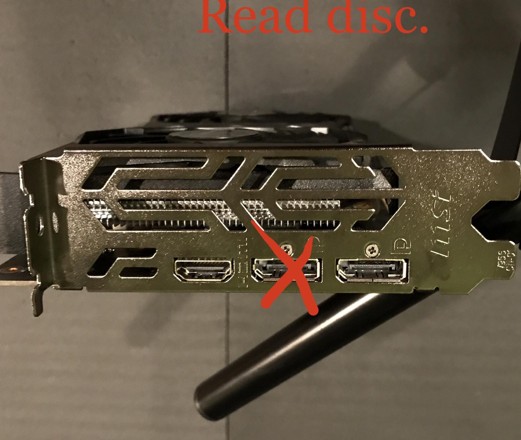 Used MSI GeForce GTX 1650 4 GB *NO BOX*