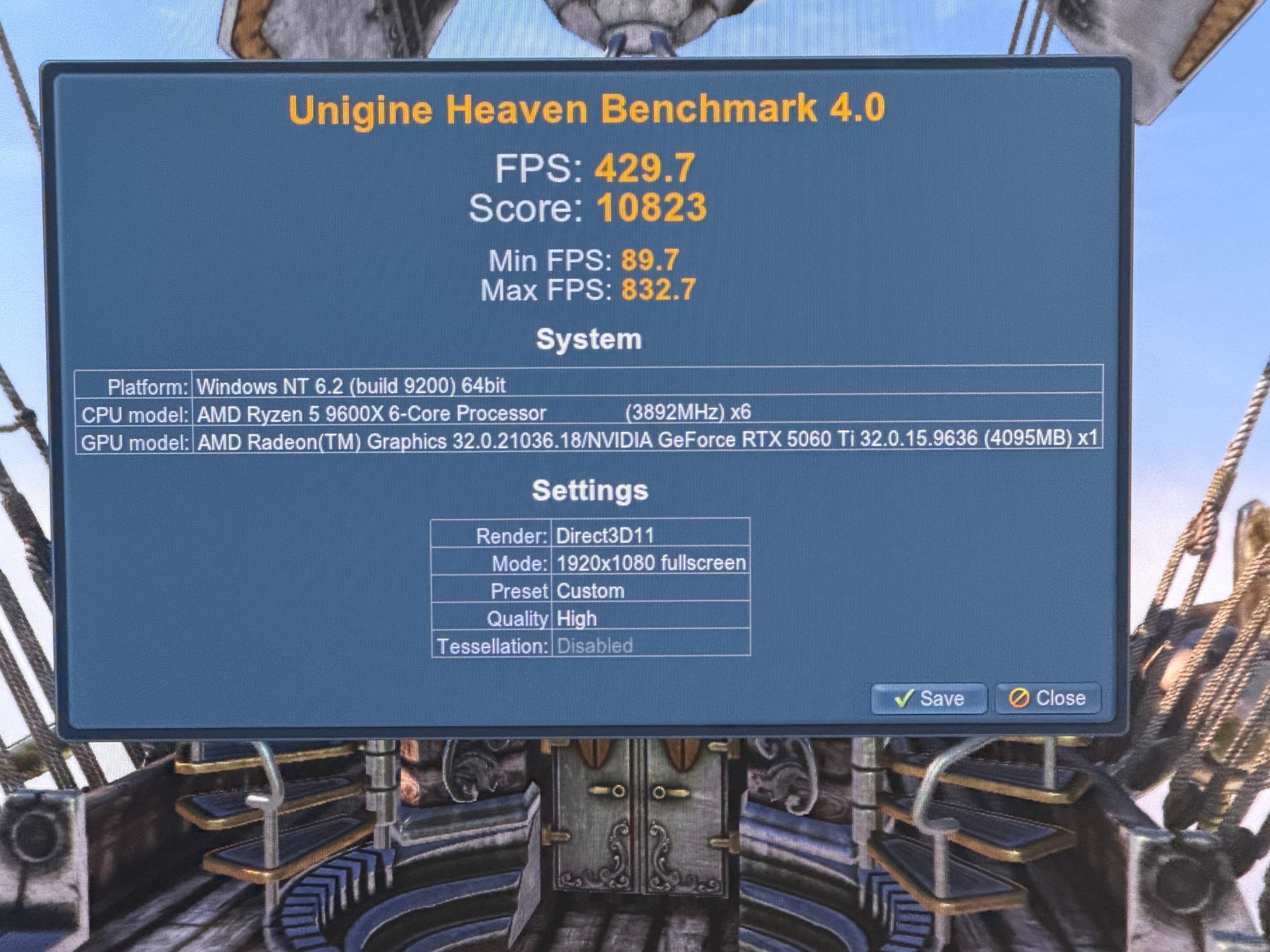 Ryzen 5 9600X, 32GB DDR5 Ram, MSI RTX 5060 TI 8GB Gaming System