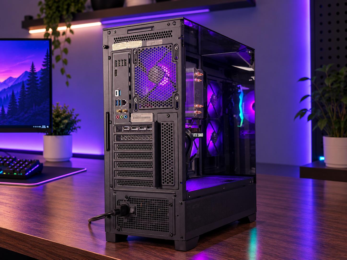🔮 OVERDRIVE Gaming PC | RTX 5060 | i5-14400F | 16GB DDR5 | 1TB NVME | WiFi & BT | FREE SHIPPING