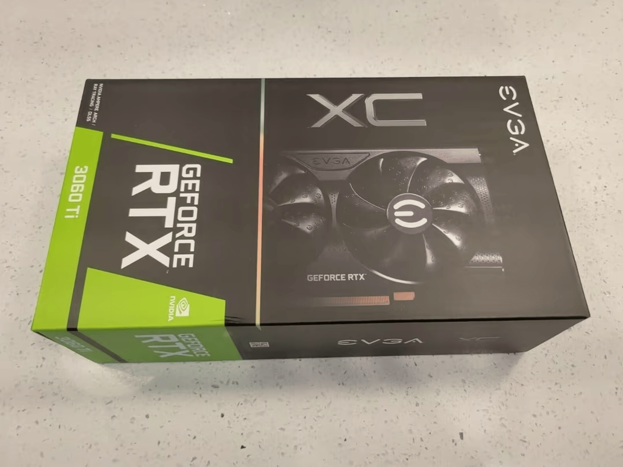 New EVGA RTX 3060 Ti XC Gaming (LHR) 08G-P5-3663-KL 