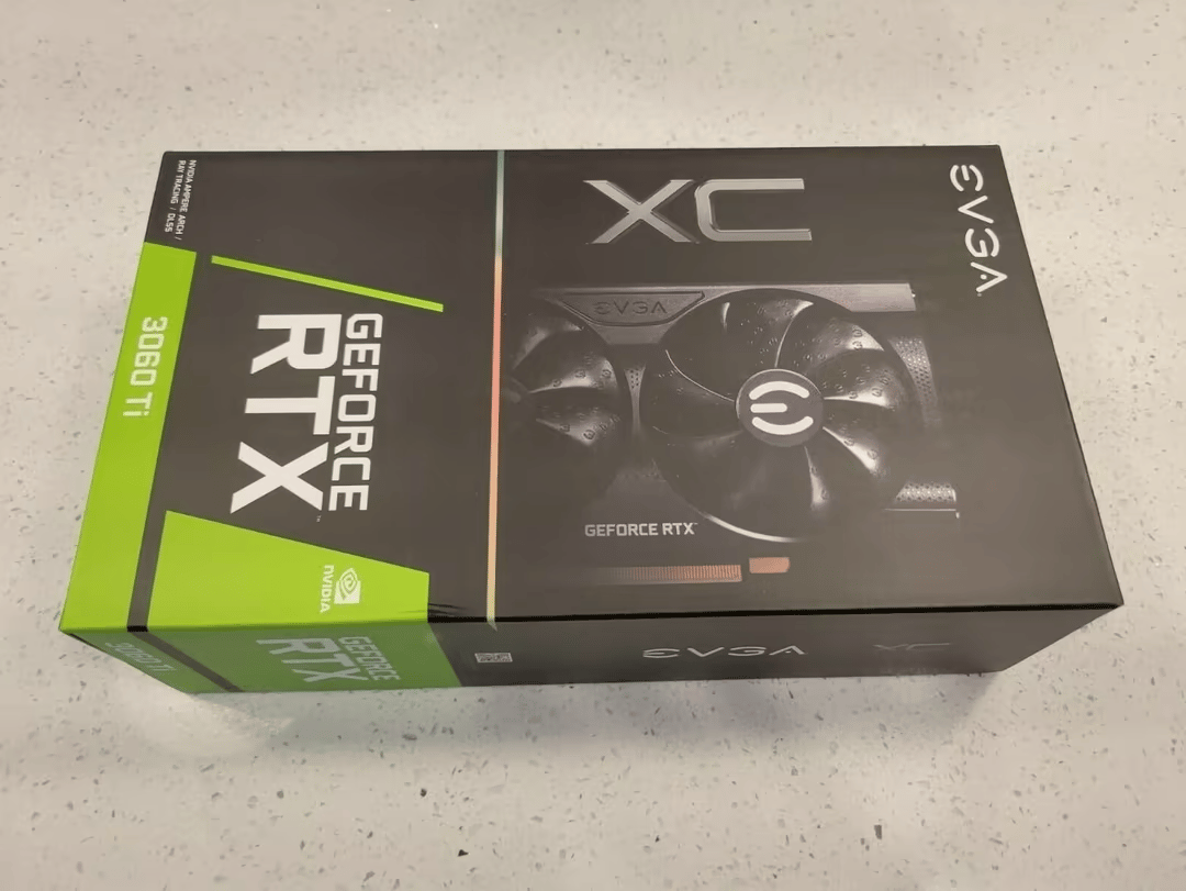 New EVGA RTX 3060 Ti XC Gaming (LHR) 08G-P5-3663-KL 