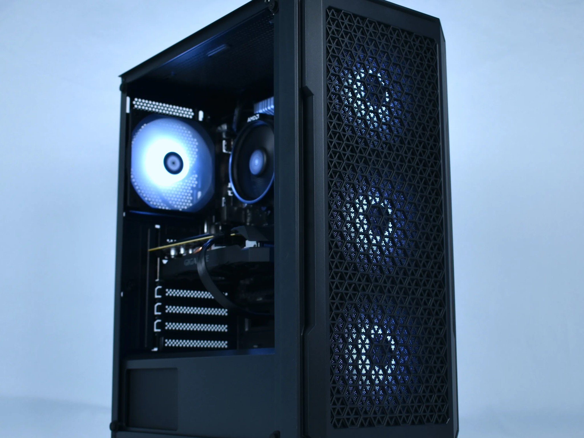 VALUE 1080p Gaming & Streaming PC | Ryzen 3600, RX 5600XT, 1TB SSD, 16GB DDR4, WiFi | Black