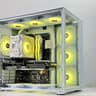 🧊Frozen 🧊Gaming PC❄️Nvidia RTX 4070 12GB❄️Intel 13500T 14Core❄️32GB DDR4❄️1TB NVME