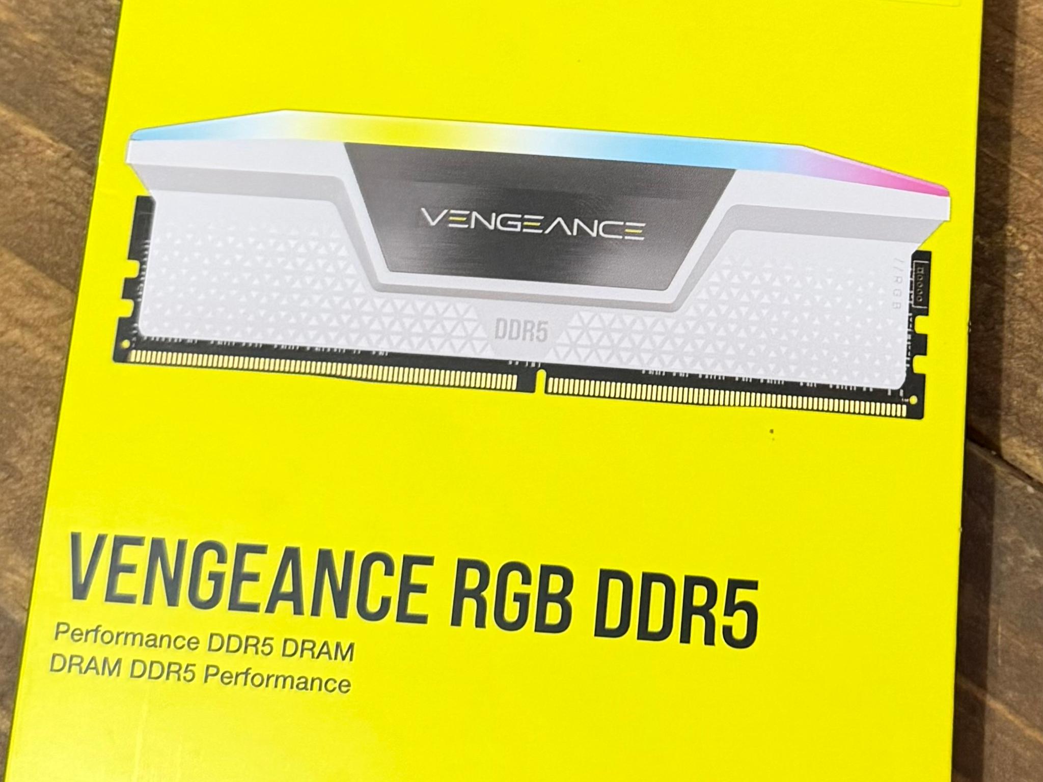 🔥 OPEN BOX: Corsair Vengeance RGB DDR5 32GB (2x16GB) 6000MHz CL36
