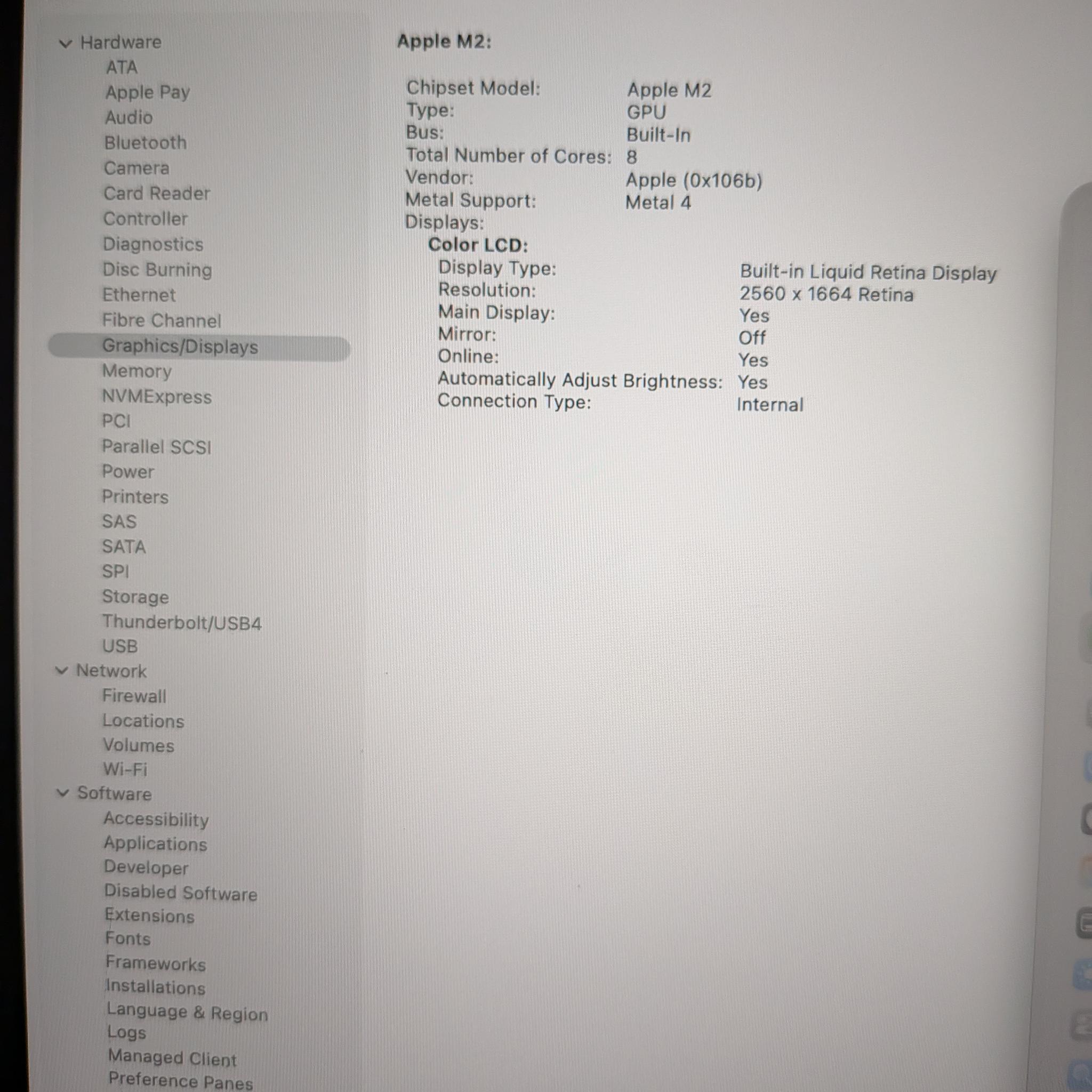 Macbook Air M2 16gb