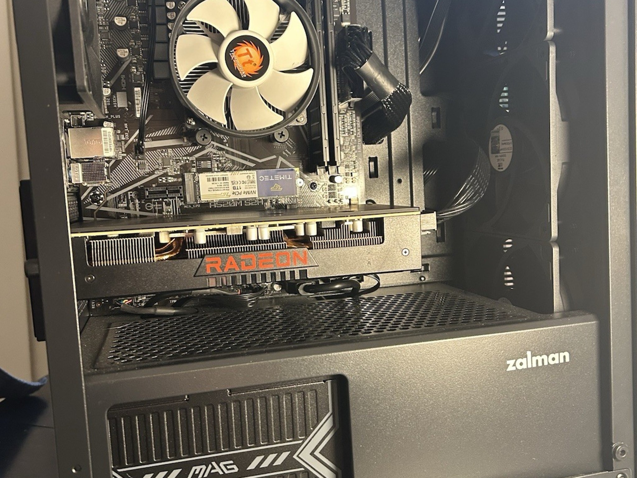 Sleeper 1080p Beast AMD Gaming PC Ryzen 7 5700g w/ RX 6600 XT 8GB & 32 GB 3600mhz RAM - 1TB NVMe