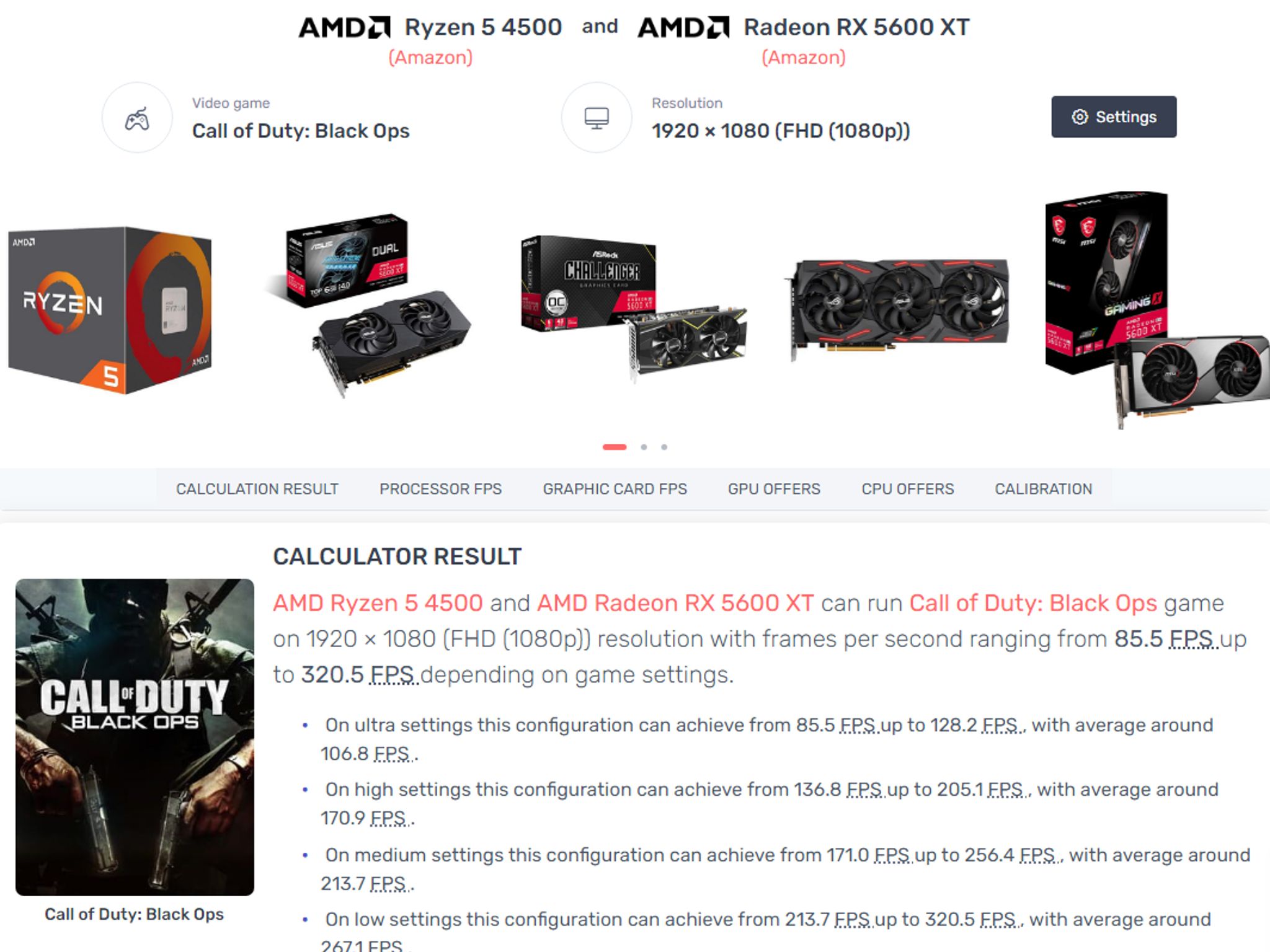 Budget friendly Ryzen 5 4500/RX 5600XT 6GB/16 GB DDR4 RAM/1 TB SSD/WIFI+LAN Ethernet